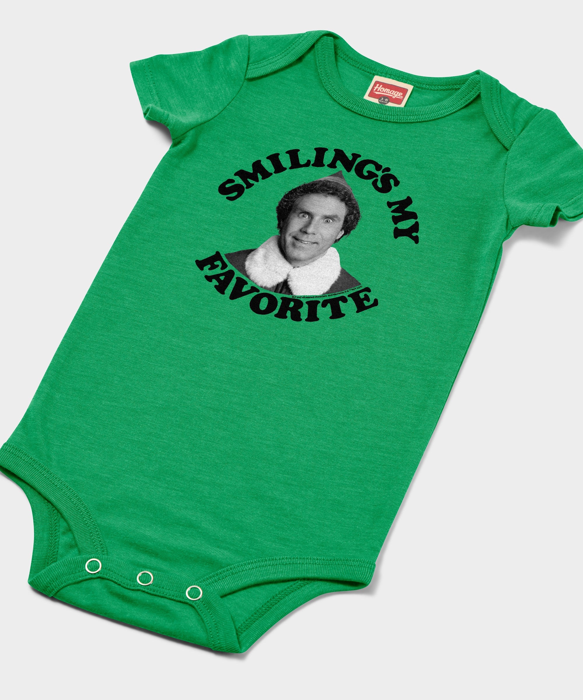 Smiling's My Favorite Baby One Piece