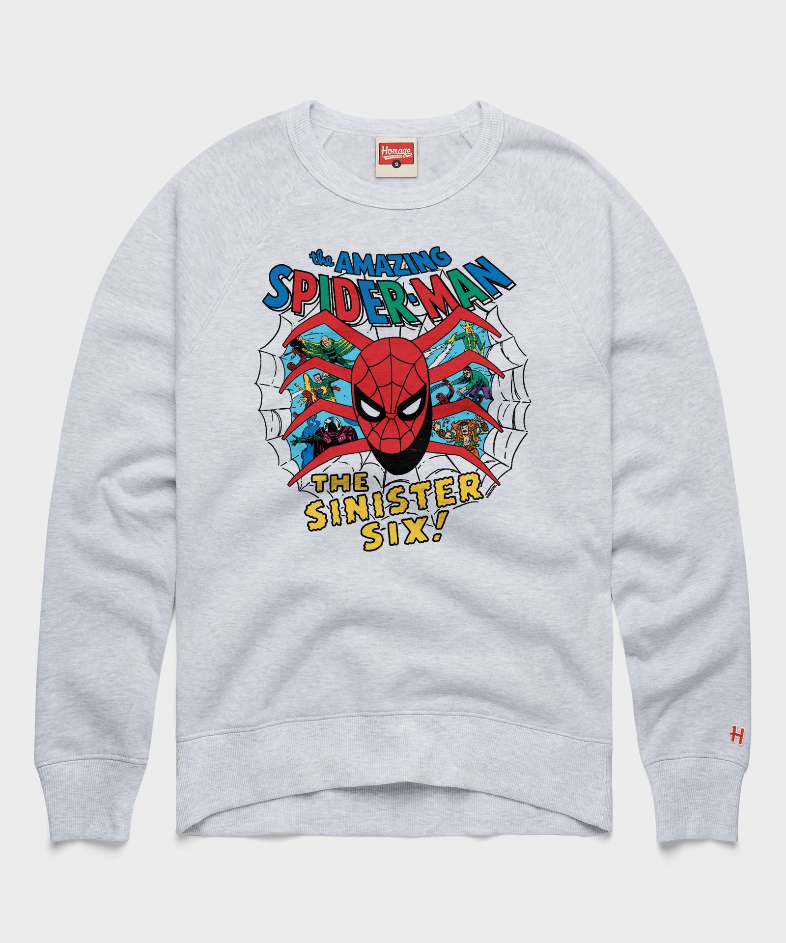 Spider Man The Sinister Six Crewneck