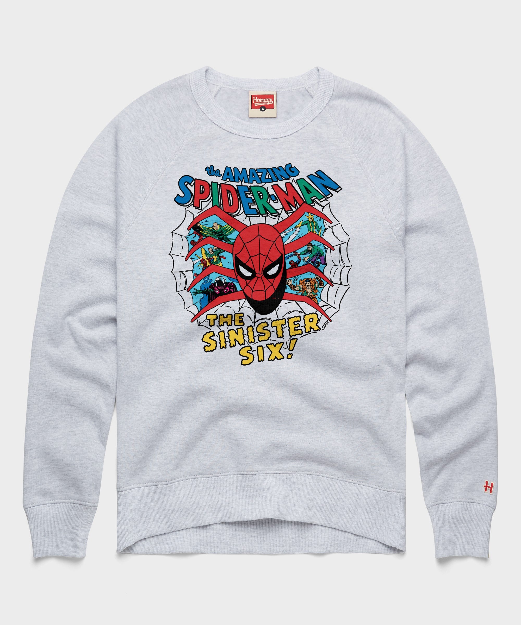 Spider Man The Sinister Six Crewneck