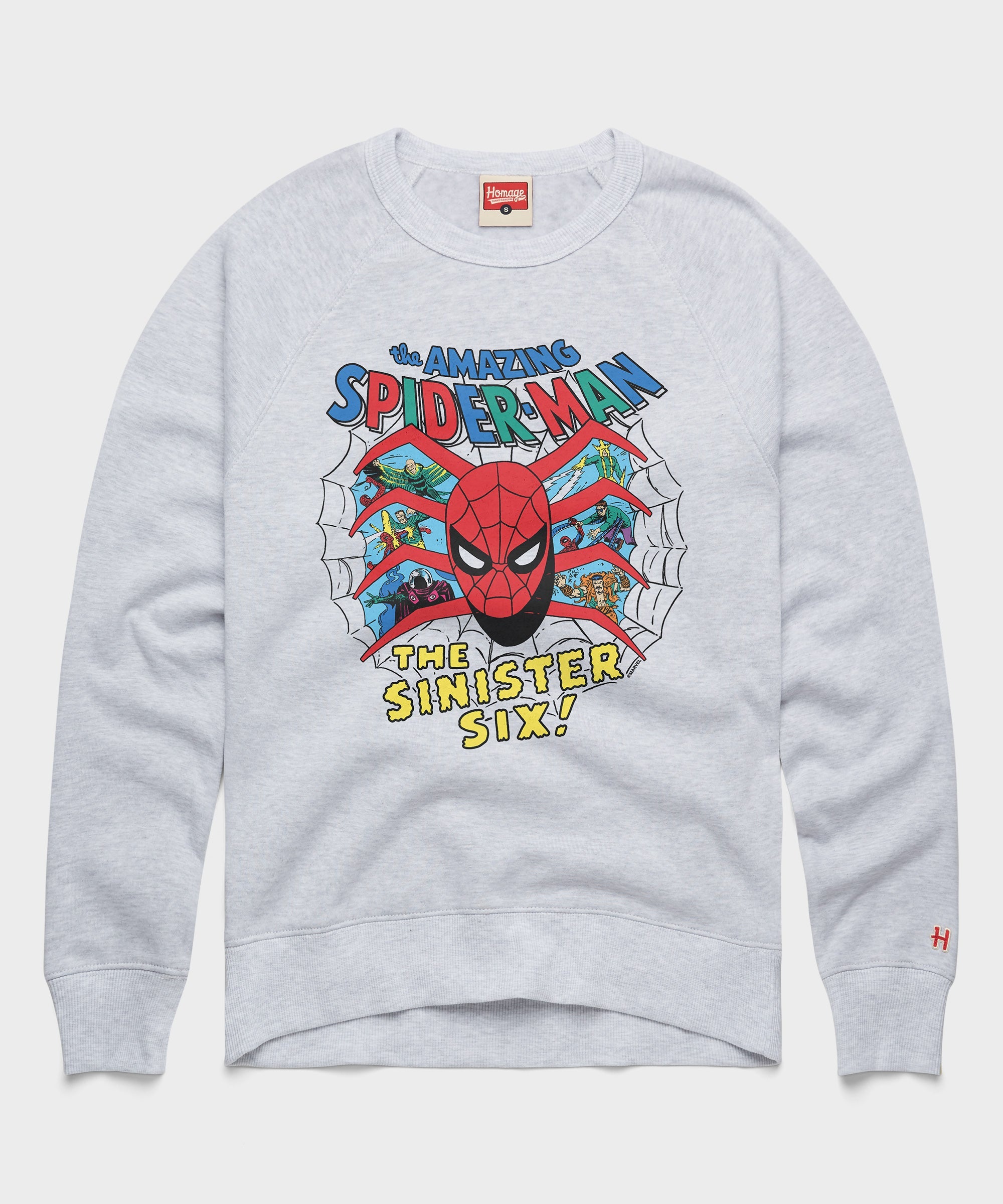 Spider Man The Sinister Six Crewneck