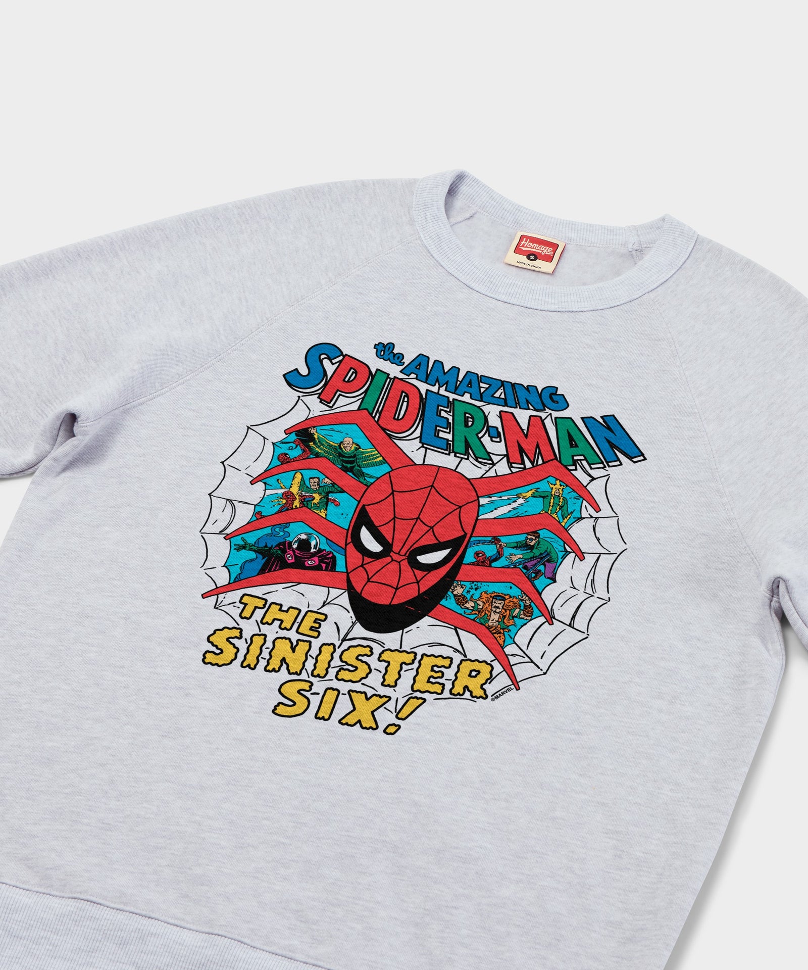 Spider Man The Sinister Six Crewneck