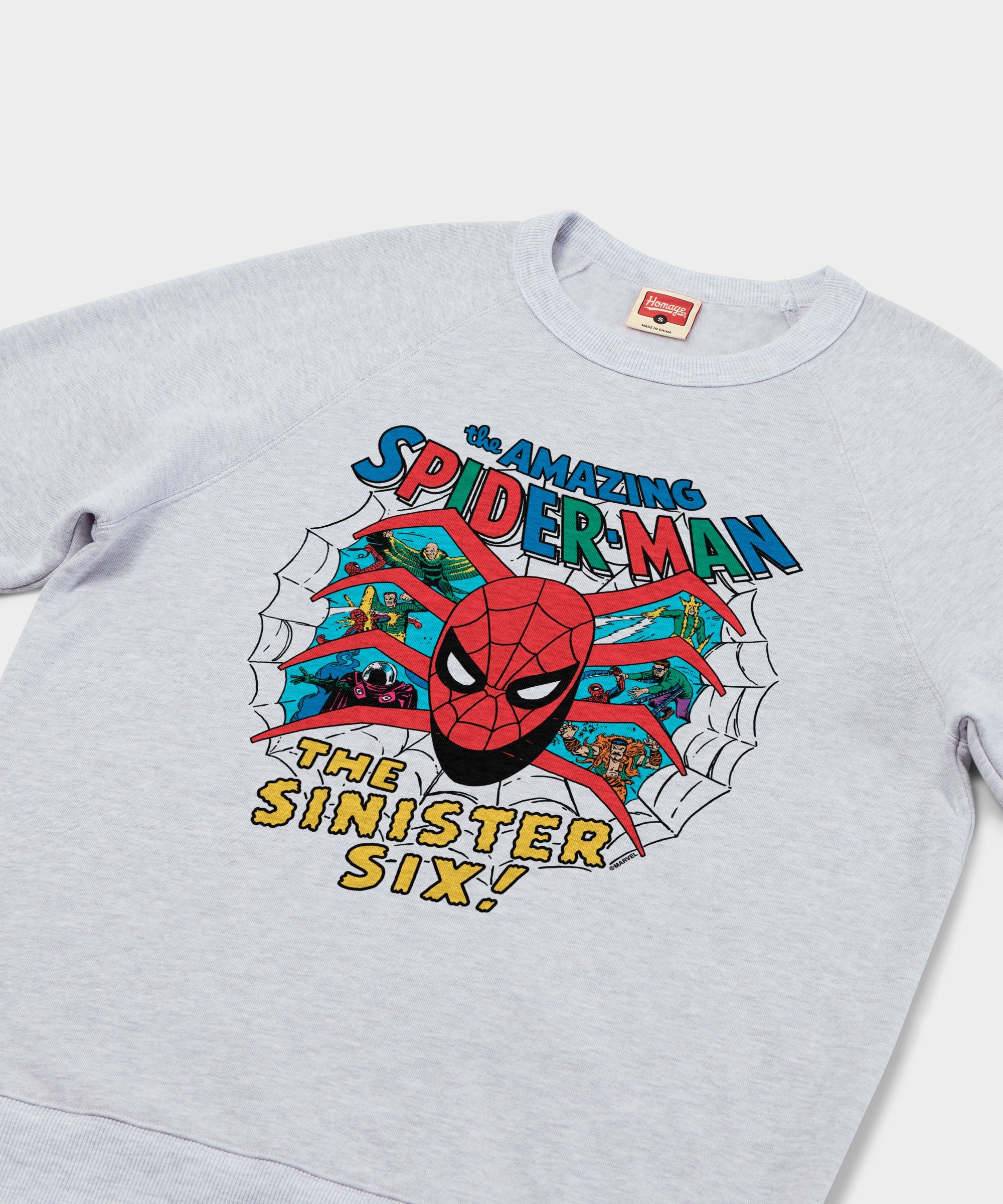 Spider Man The Sinister Six Crewneck