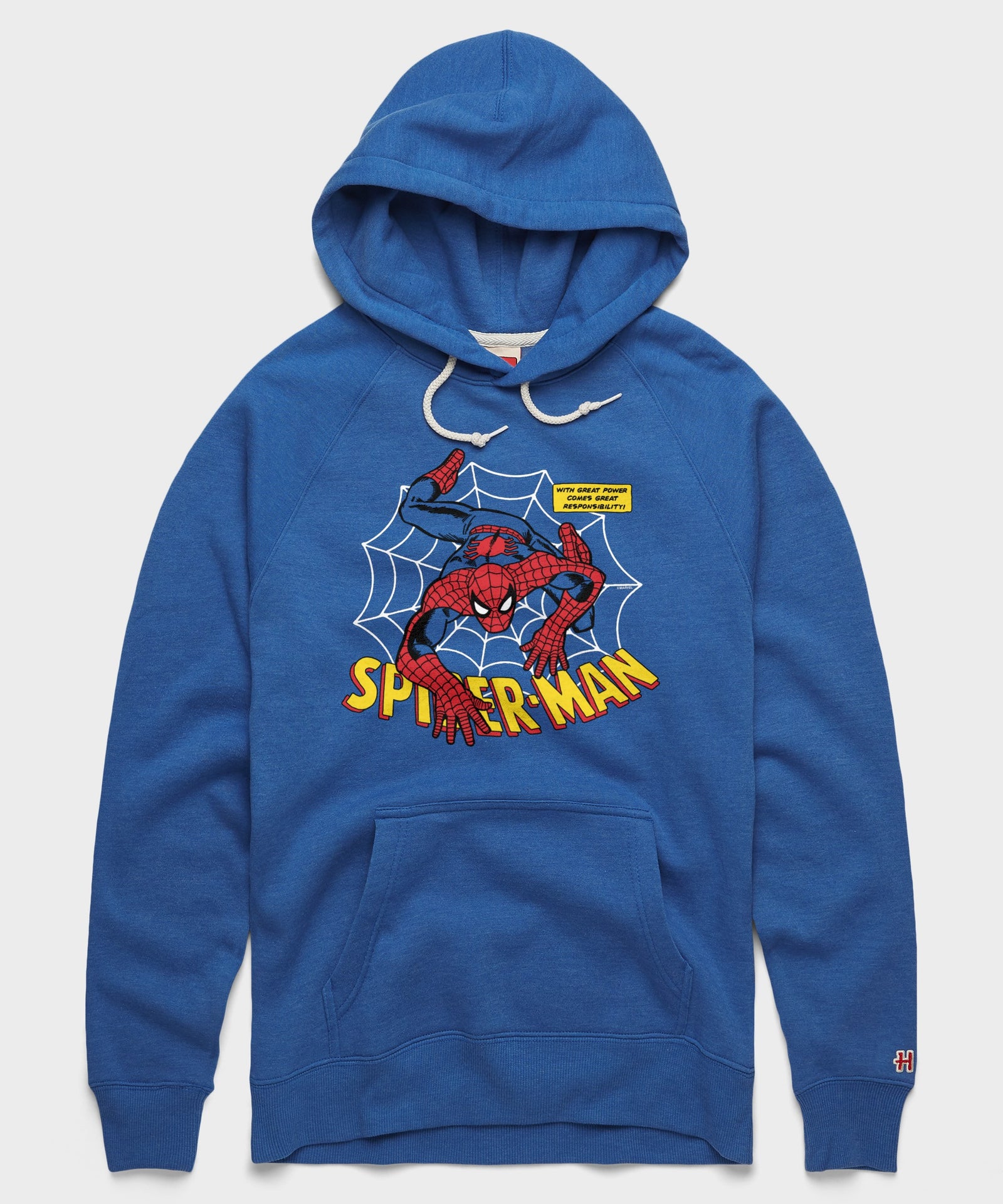 Spider Man With Great Power Hoodie
