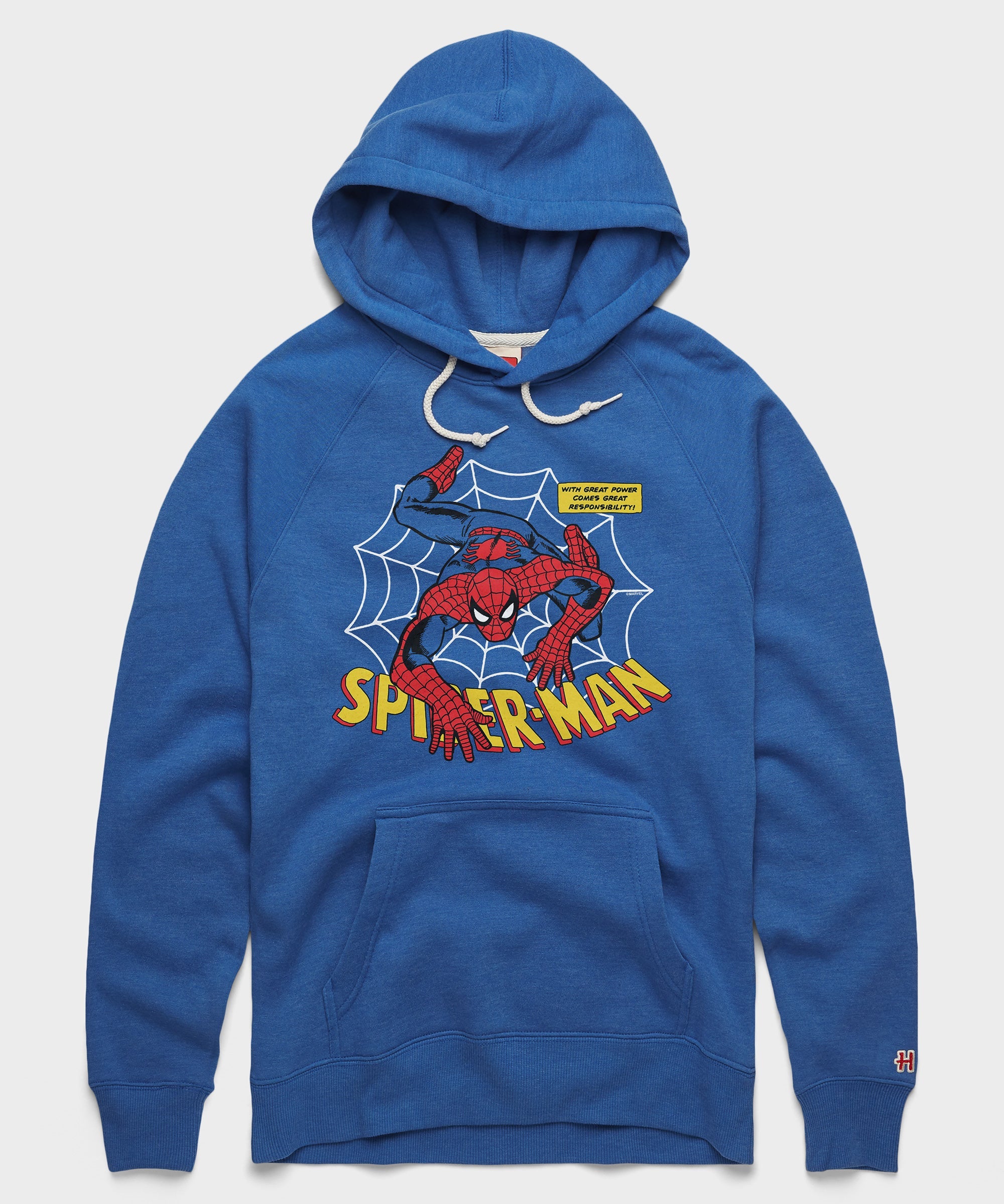Spider Man With Great Power Hoodie
