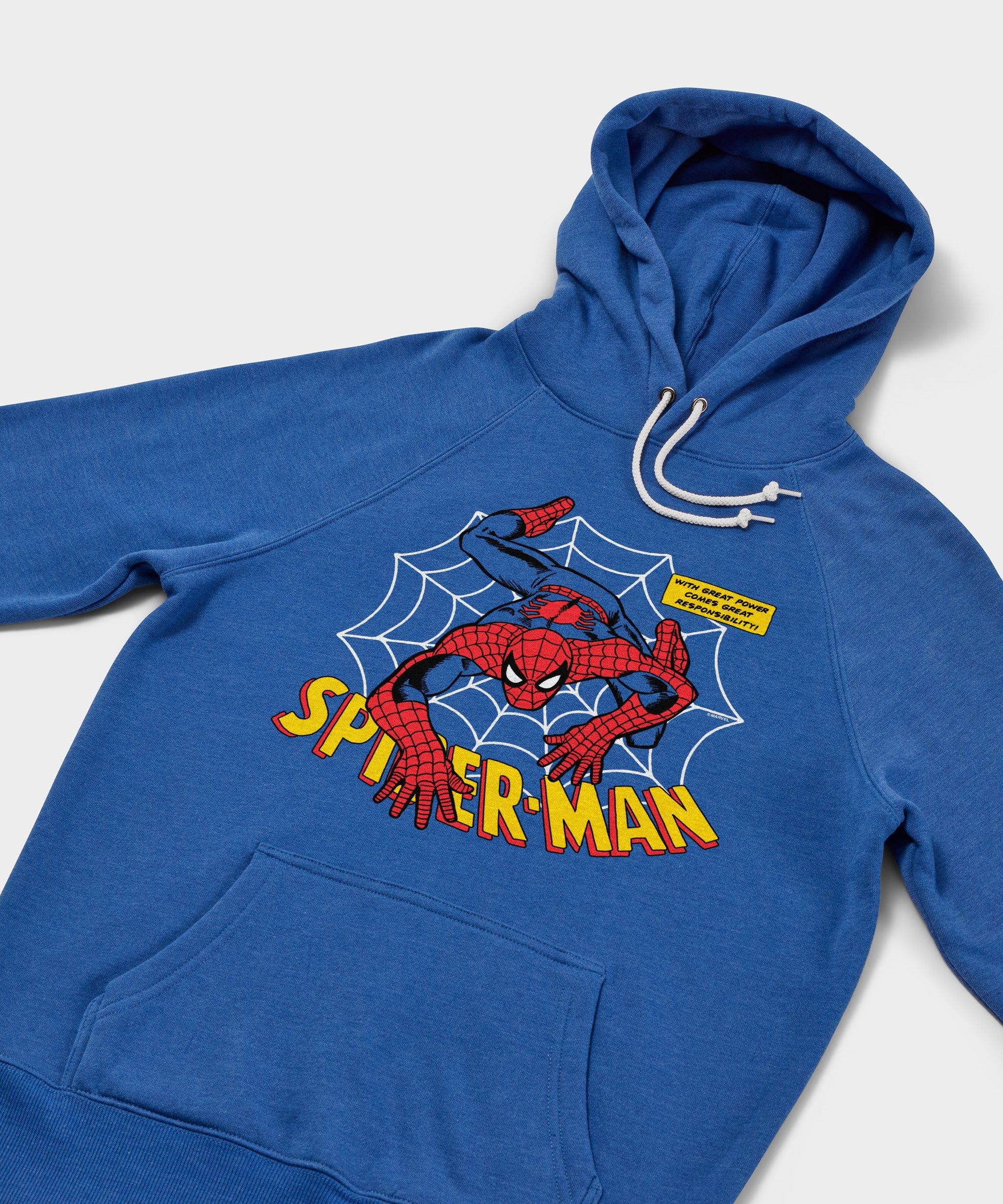 Spider Man With Great Power Hoodie