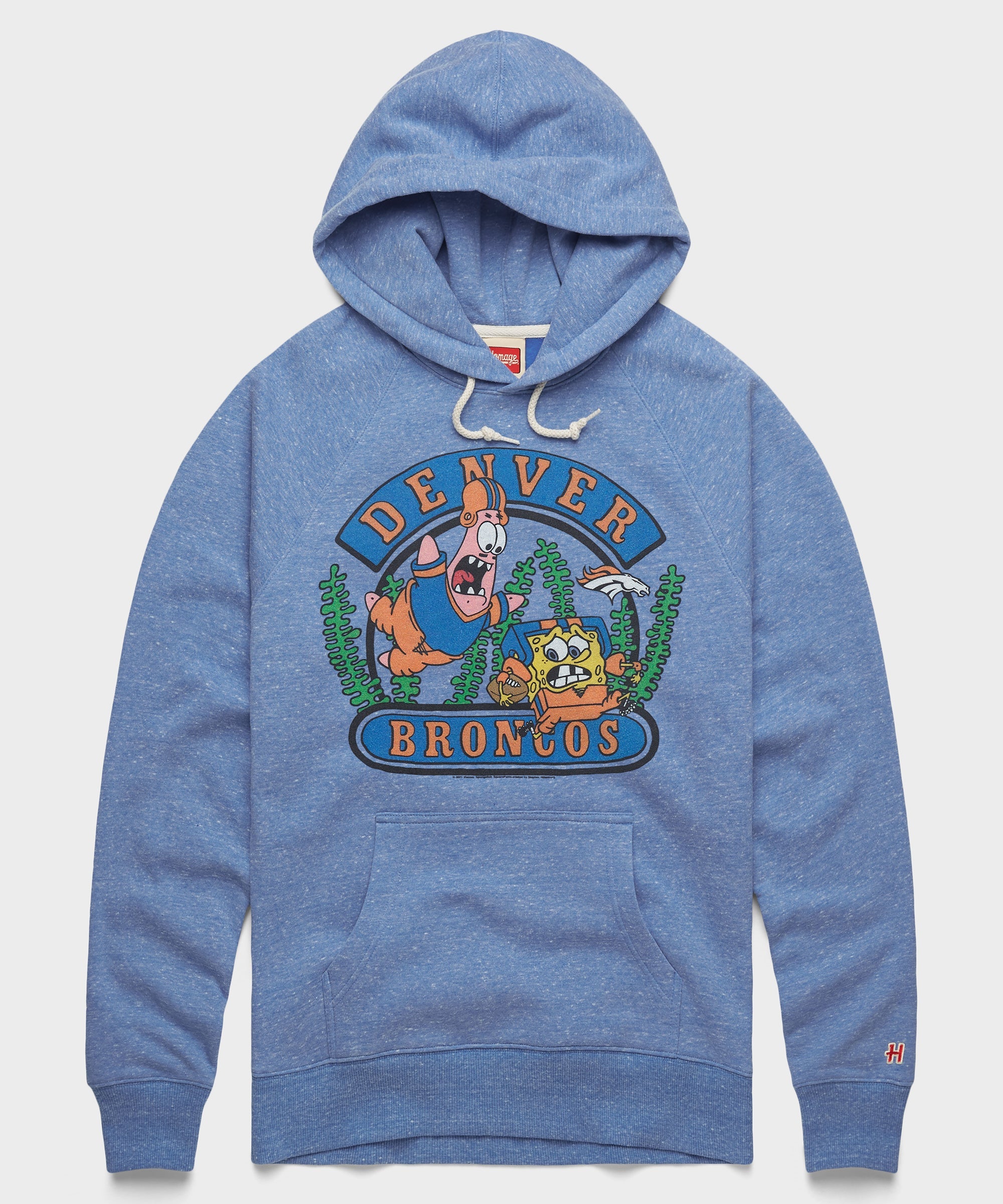 SpongeBob And Patrick X Denver Broncos Hoodie