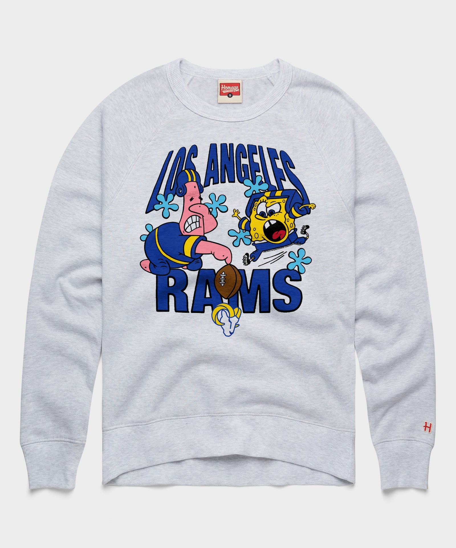 Spongebob And Patrick X La Rams Crewneck