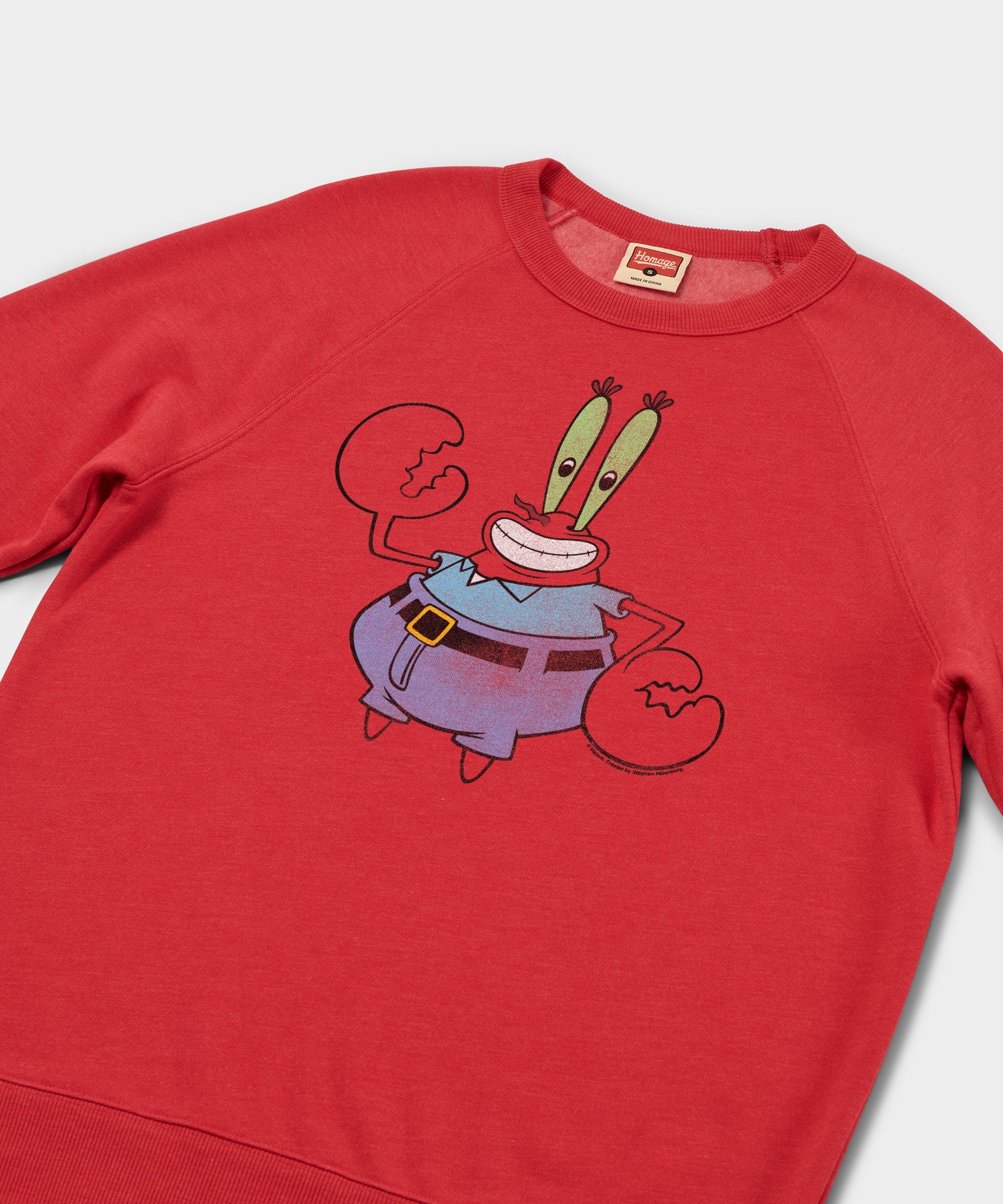 Spongebob Squarepants Mr. Krabs Crewneck
