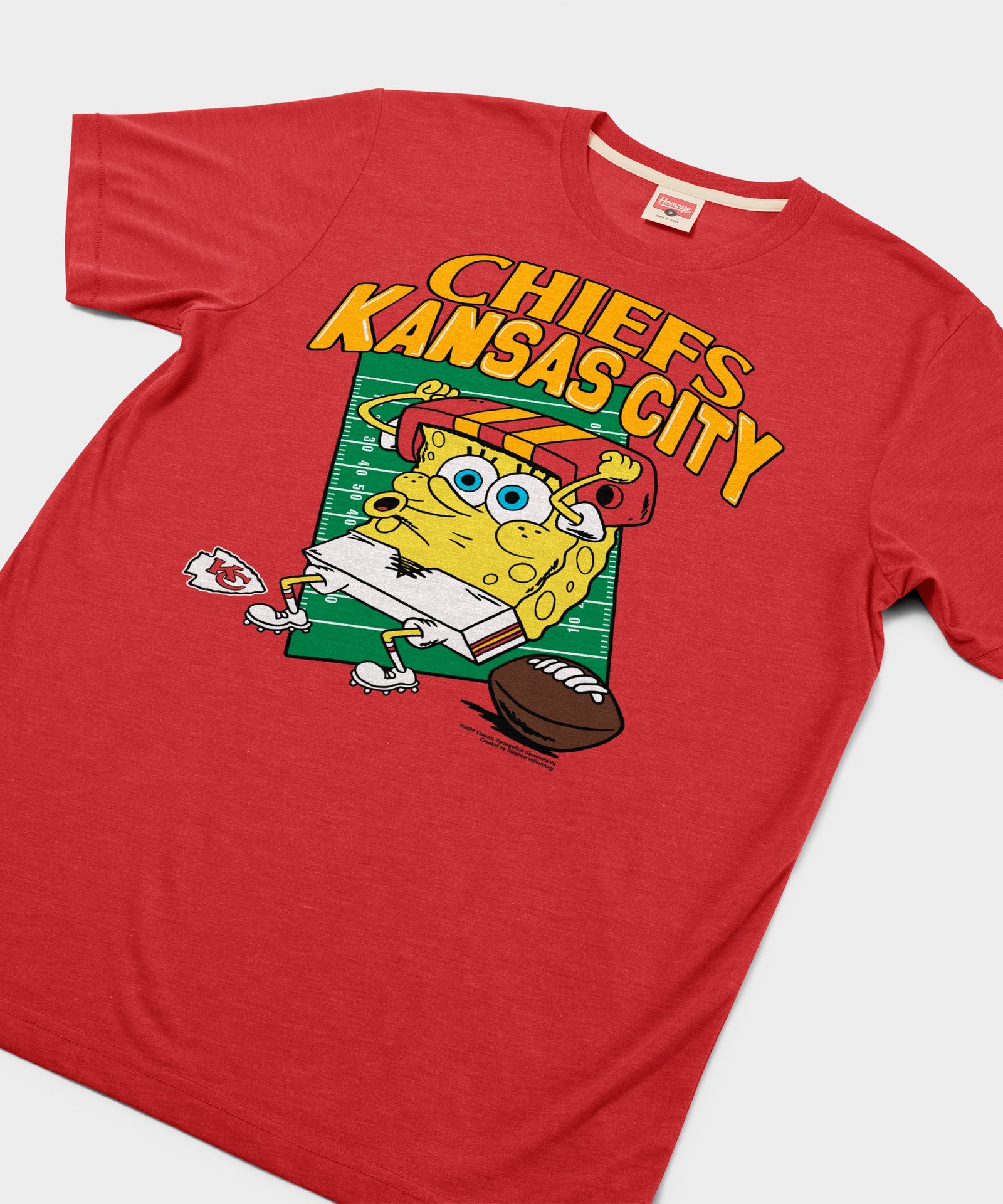 Spongebob Squarepants X Kansas City Chiefs