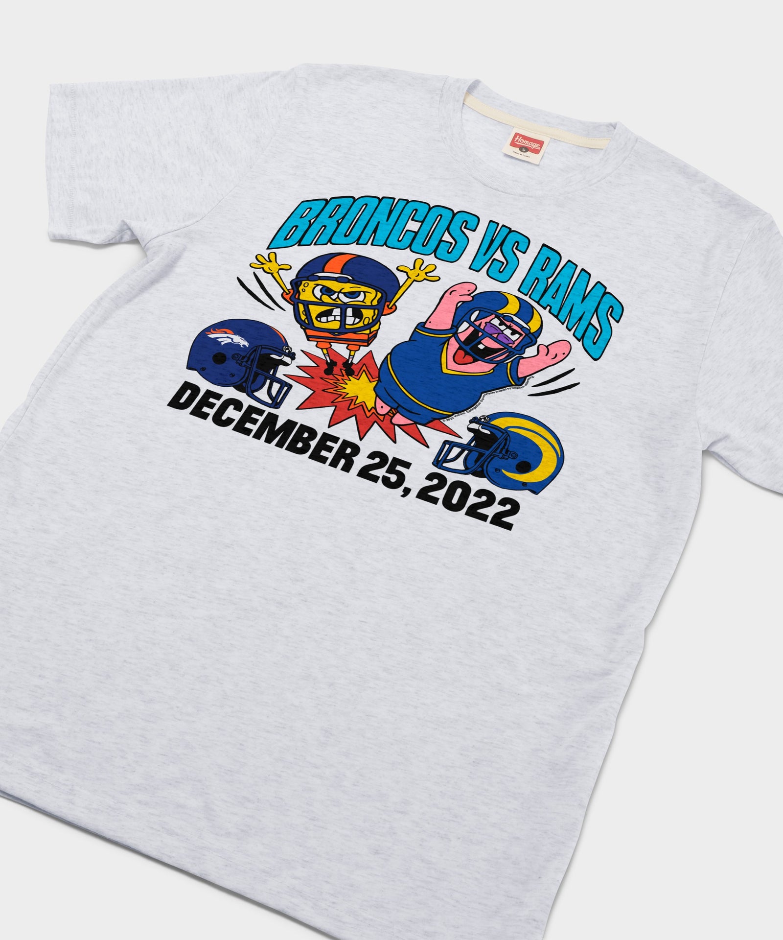Spongebob X Broncos Vs Rams 2022