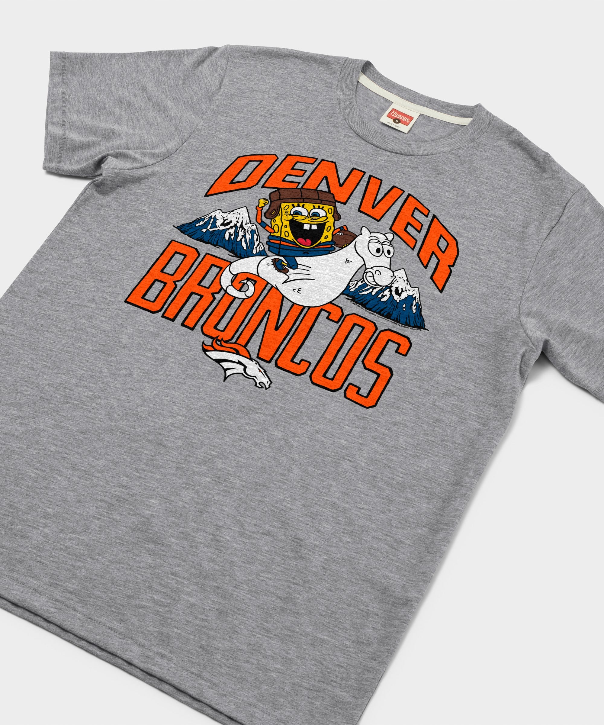 Spongebob X Denver Broncos