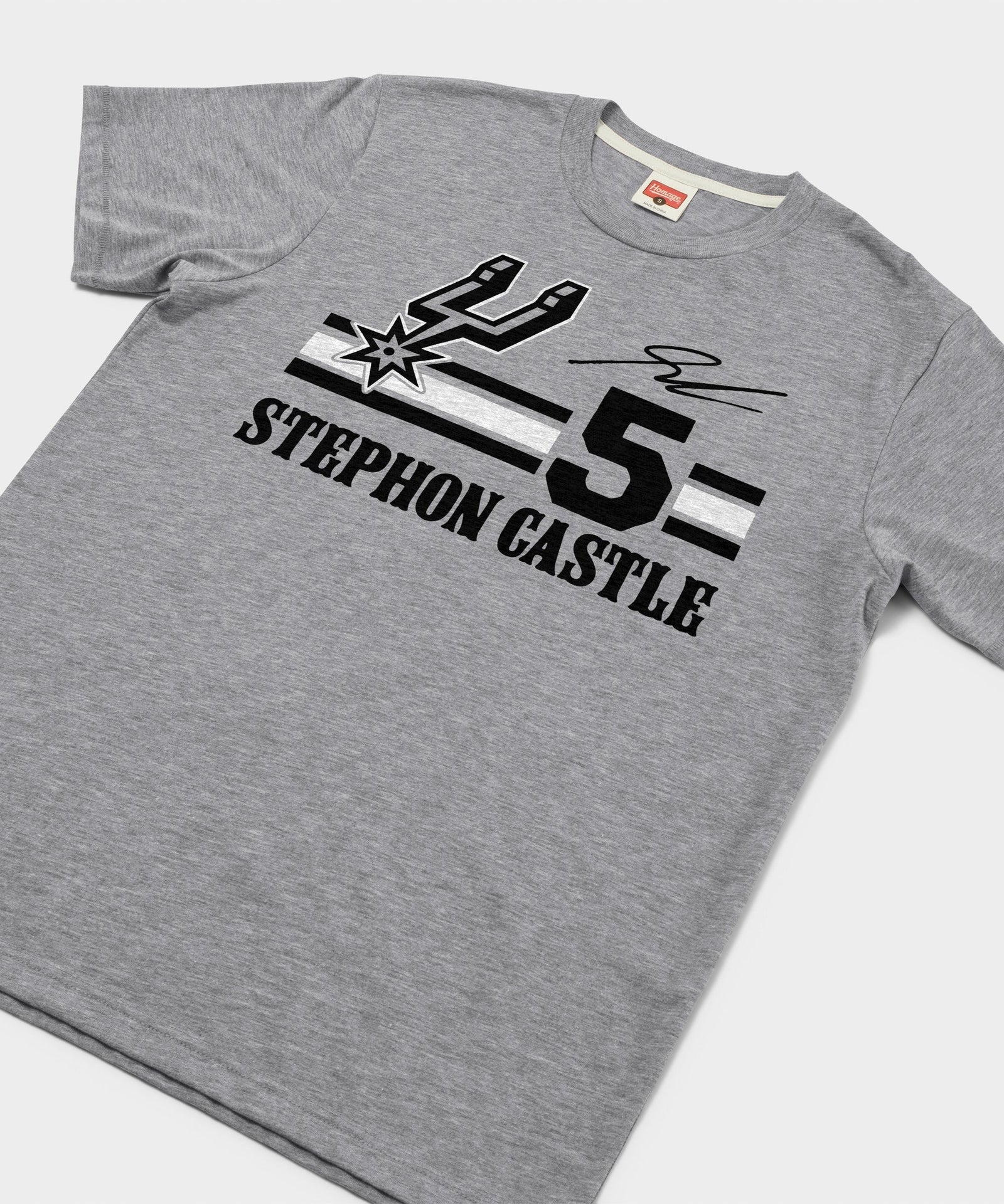 Spurs Stephon Castle Signature Jersey