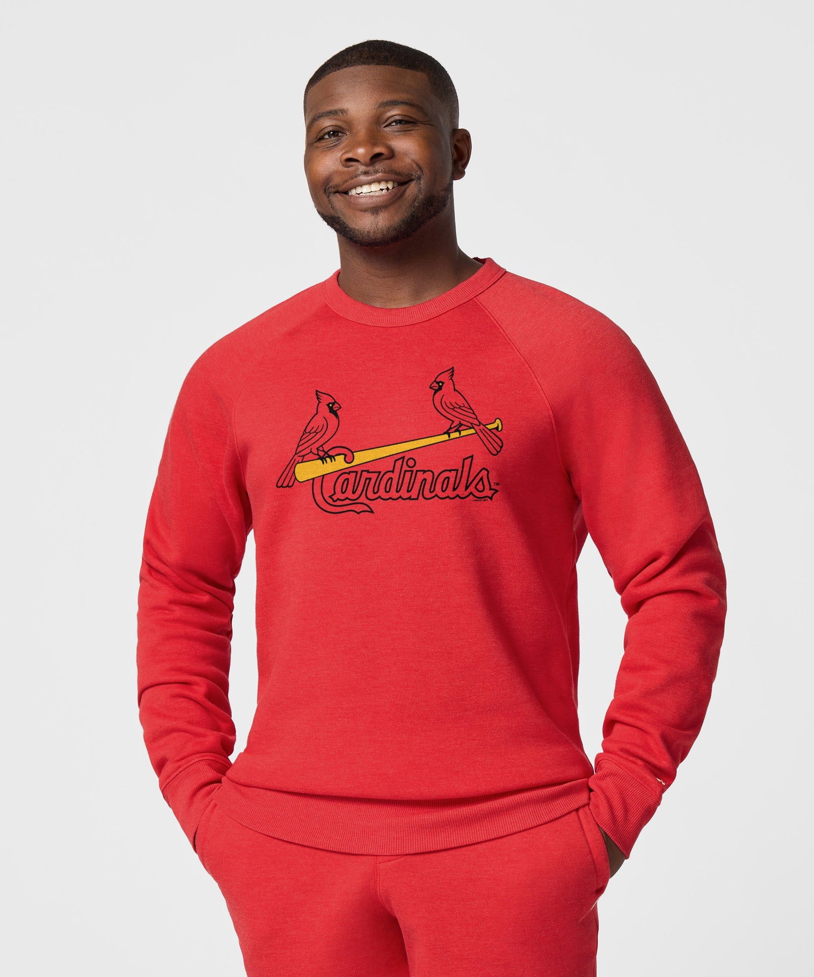 St. Louis Cardinals Jersey Logo '99 Crewneck