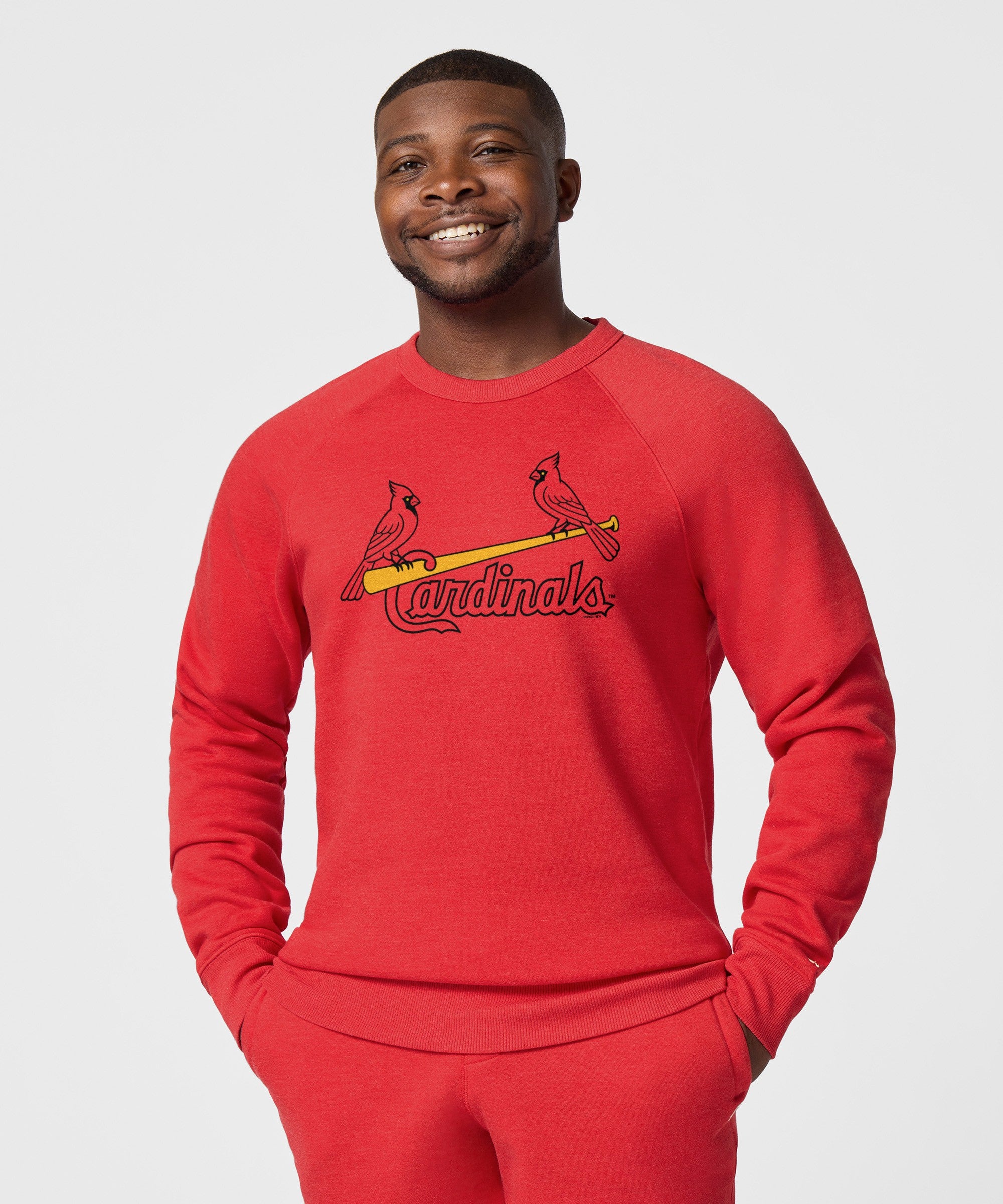 St. Louis Cardinals Jersey Logo '99 Crewneck
