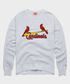 St. Louis Cardinals Jersey Logo '99 Crewneck