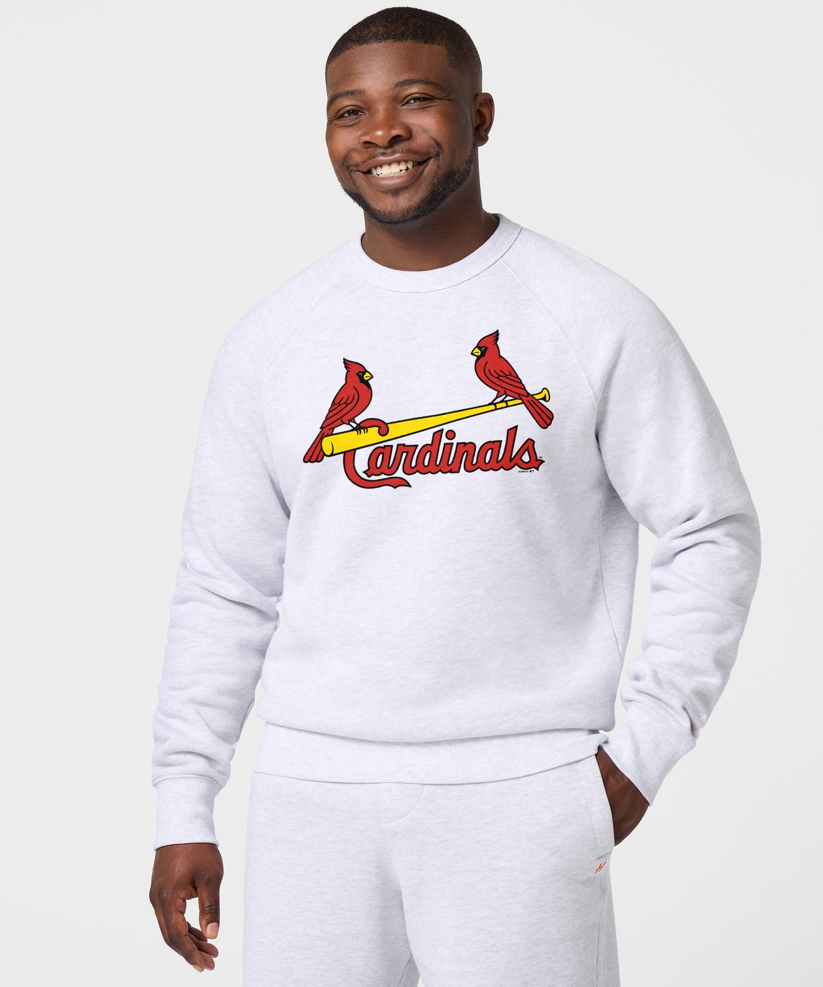 St. Louis Cardinals Jersey Logo '99 Crewneck