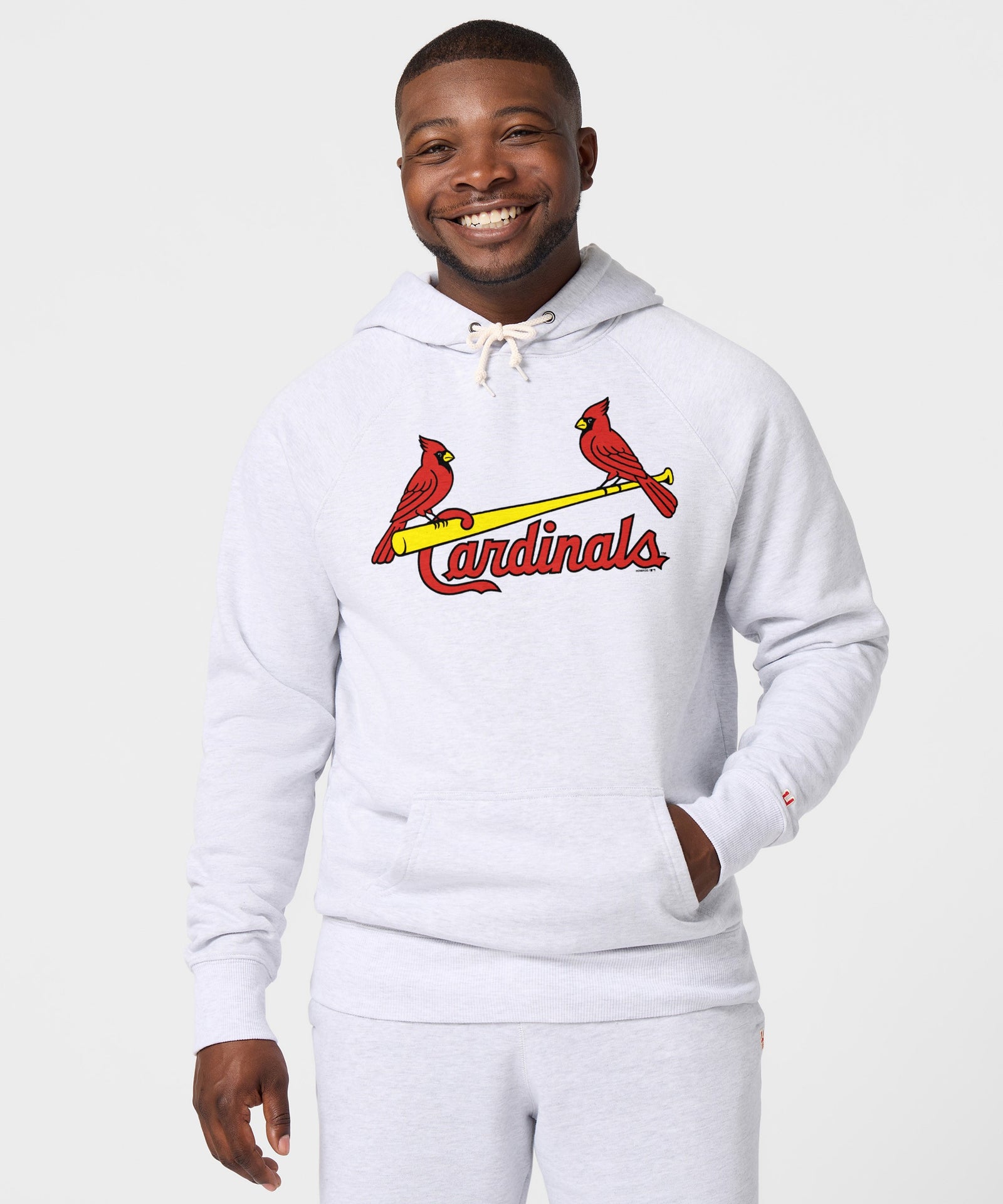 St. Louis Cardinals Jersey Logo '99 Hoodie