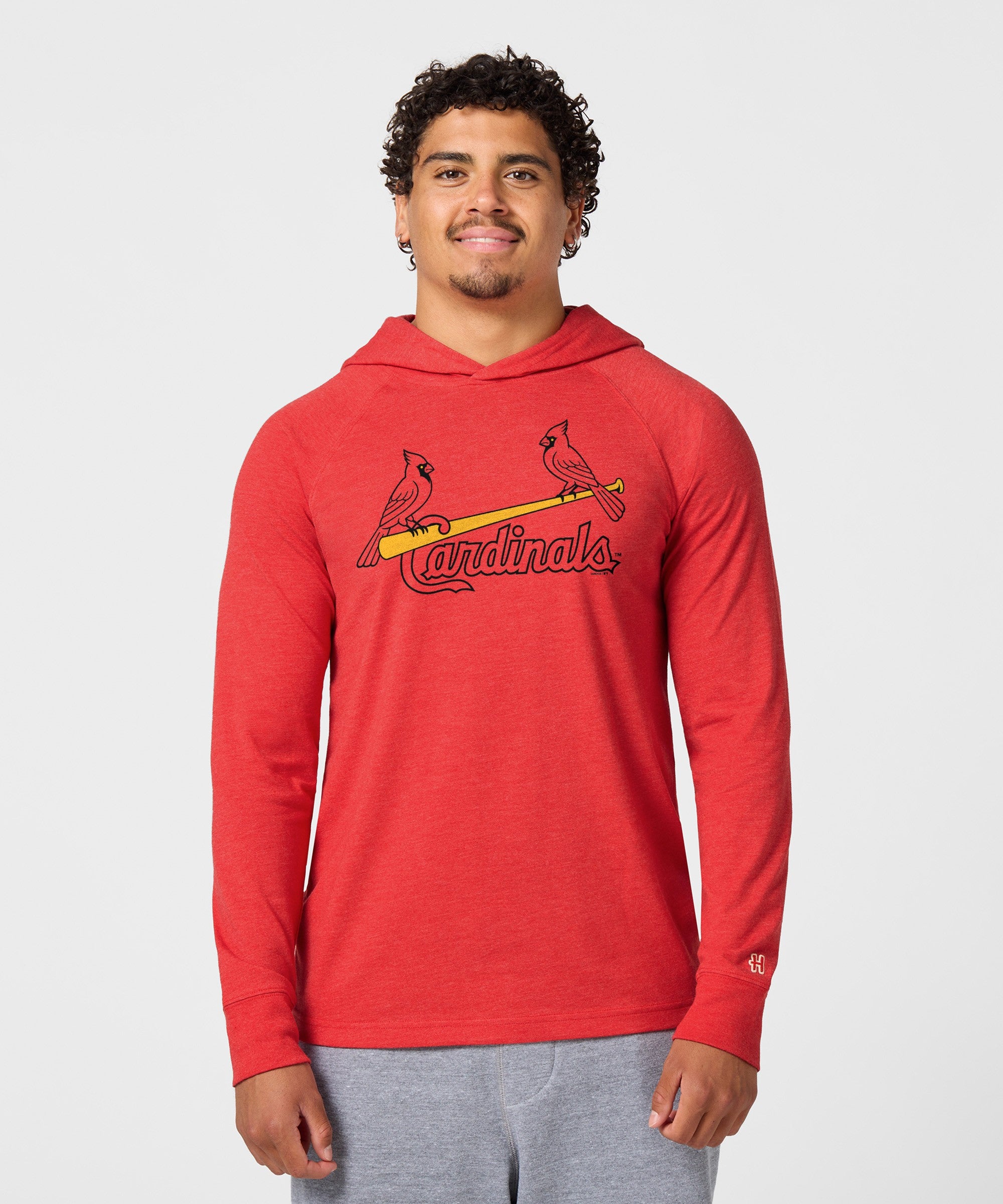 St. Louis Cardinals Jersey Logo '99 Lightweight Hoodie