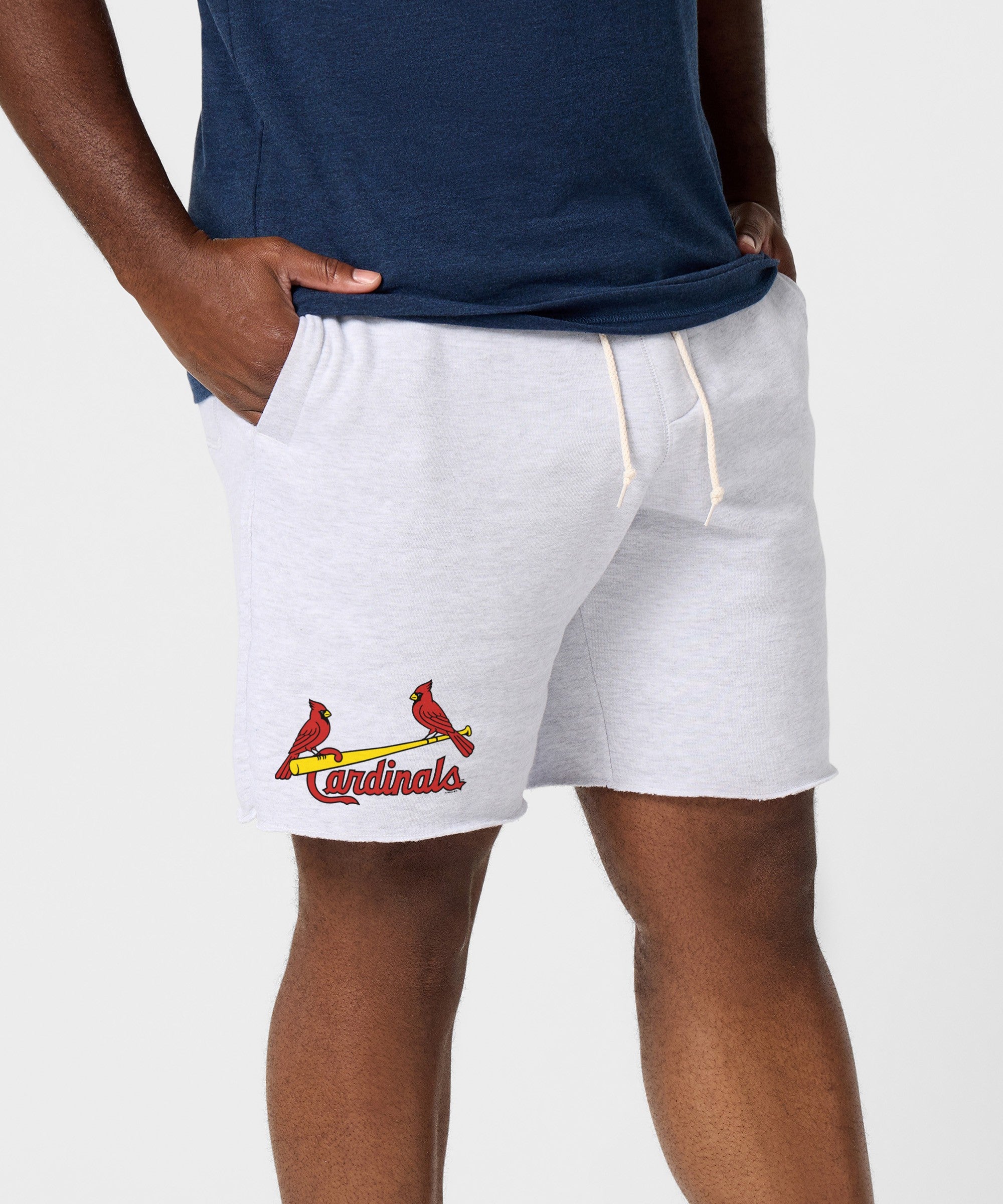 St. Louis Cardinals Jersey Logo '99 Sweat Shorts