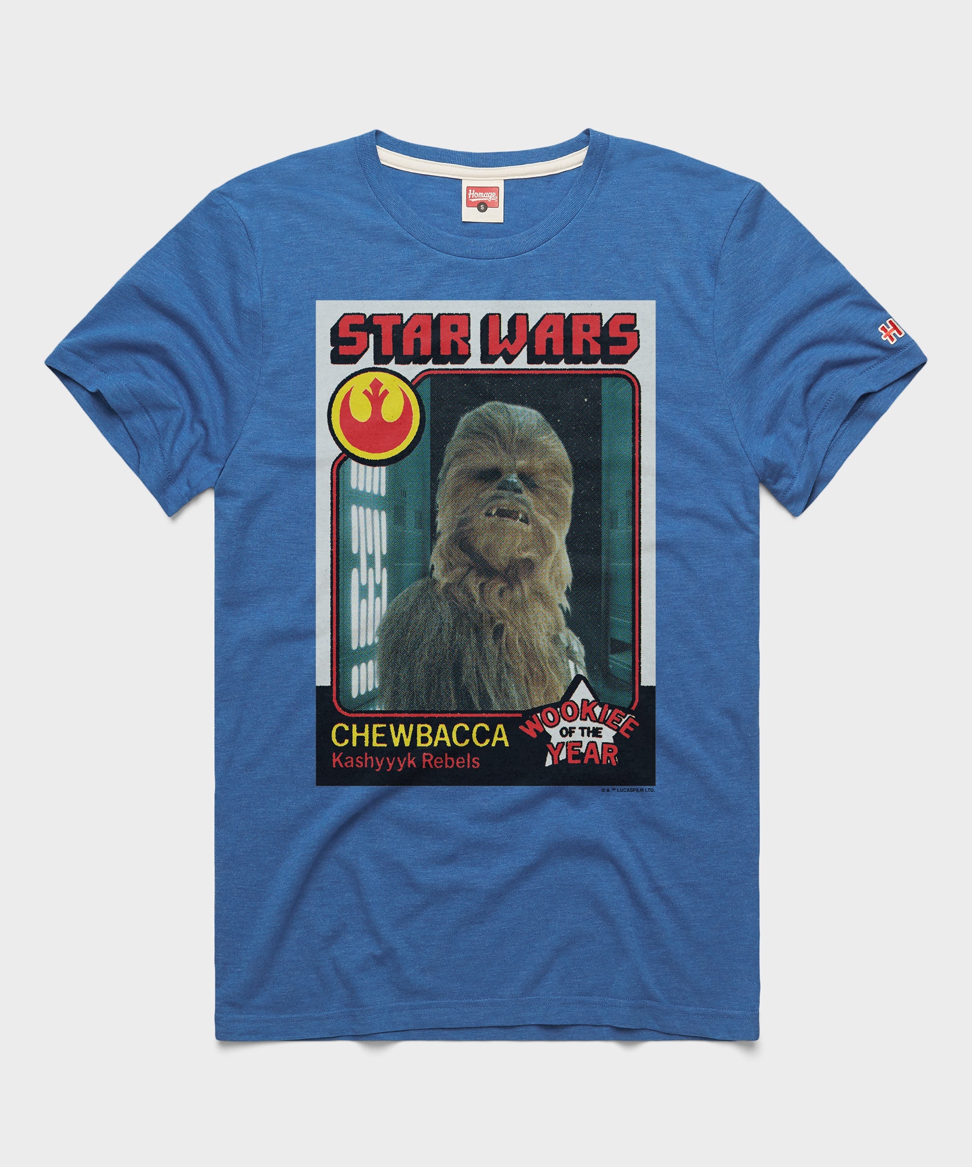 Star Wars Chewbacca Wookie Of The Year Card