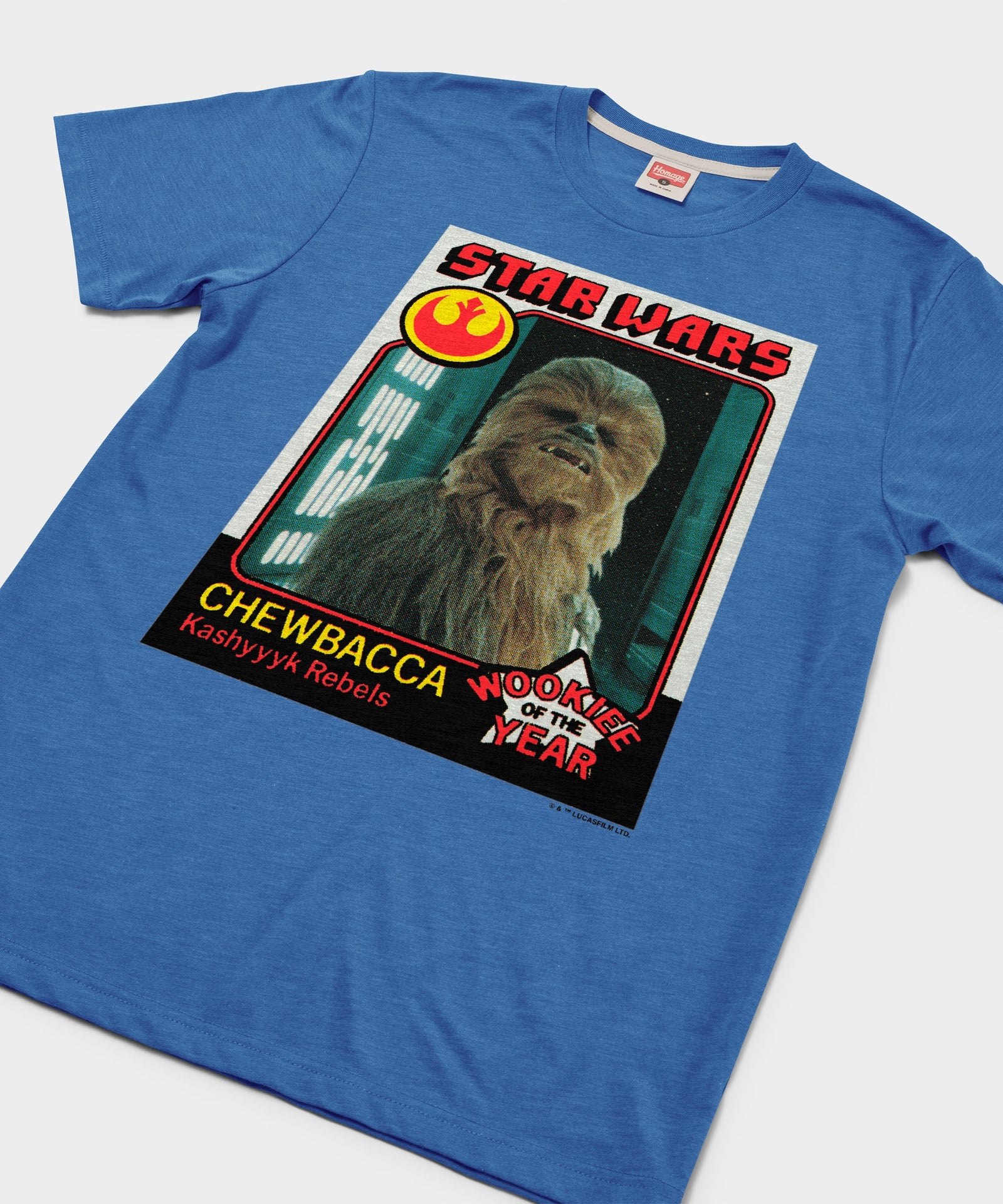 Star Wars Chewbacca Wookie Of The Year Card
