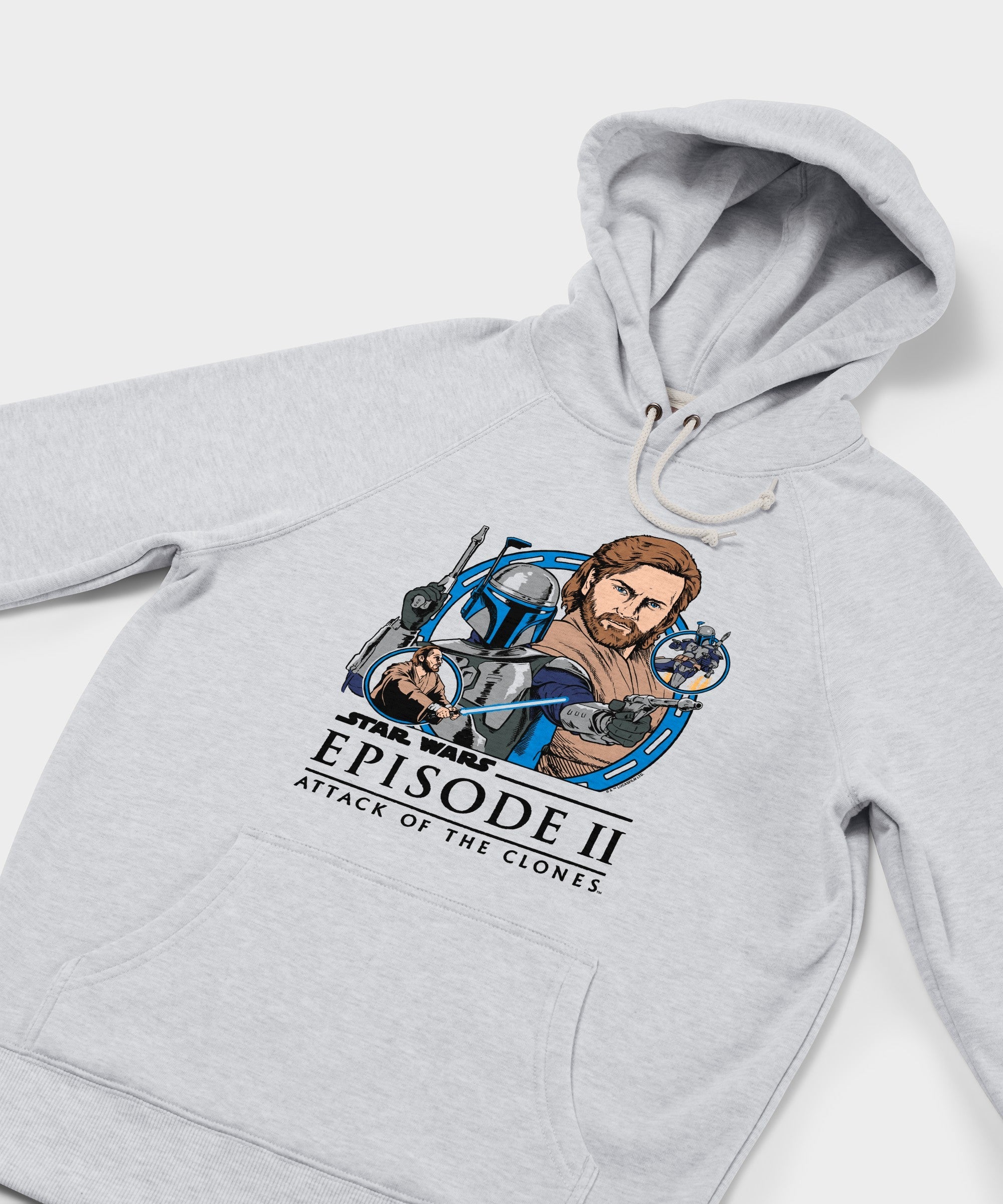 Star Wars Episode II Kamino Battle Scene Hoodie