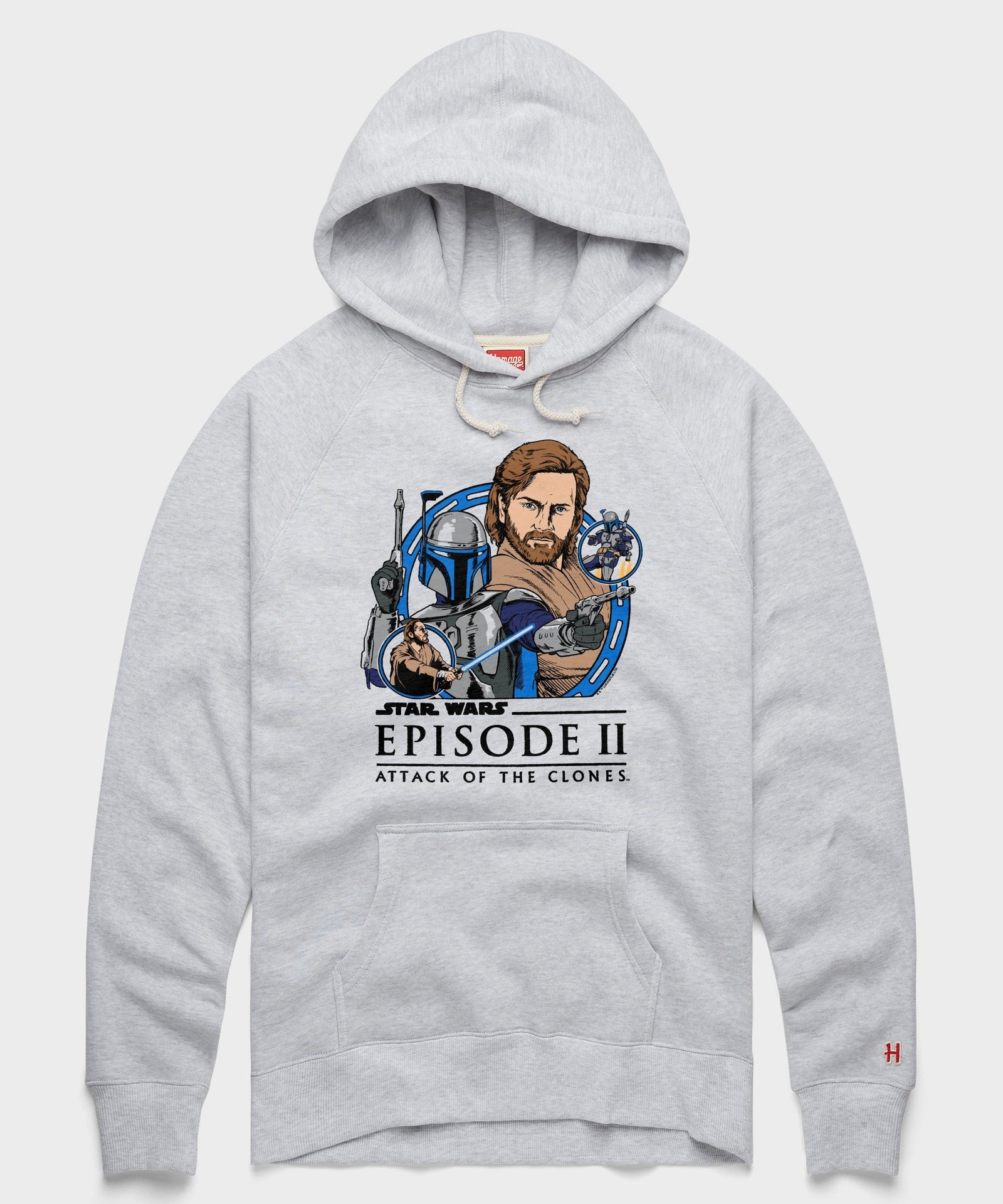 Star Wars Episode II Kamino Battle Scene Hoodie
