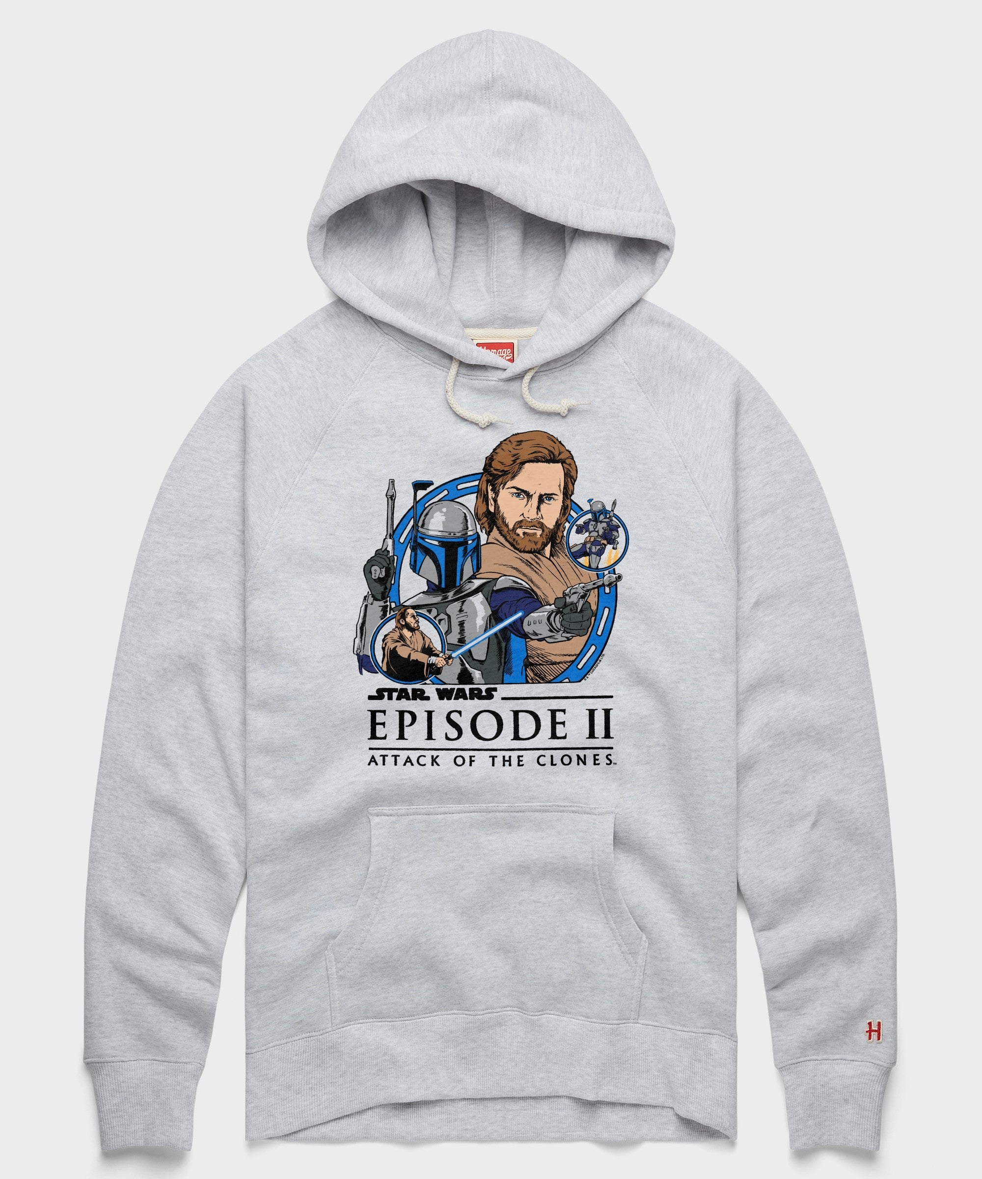 Star Wars Episode II Kamino Battle Scene Hoodie