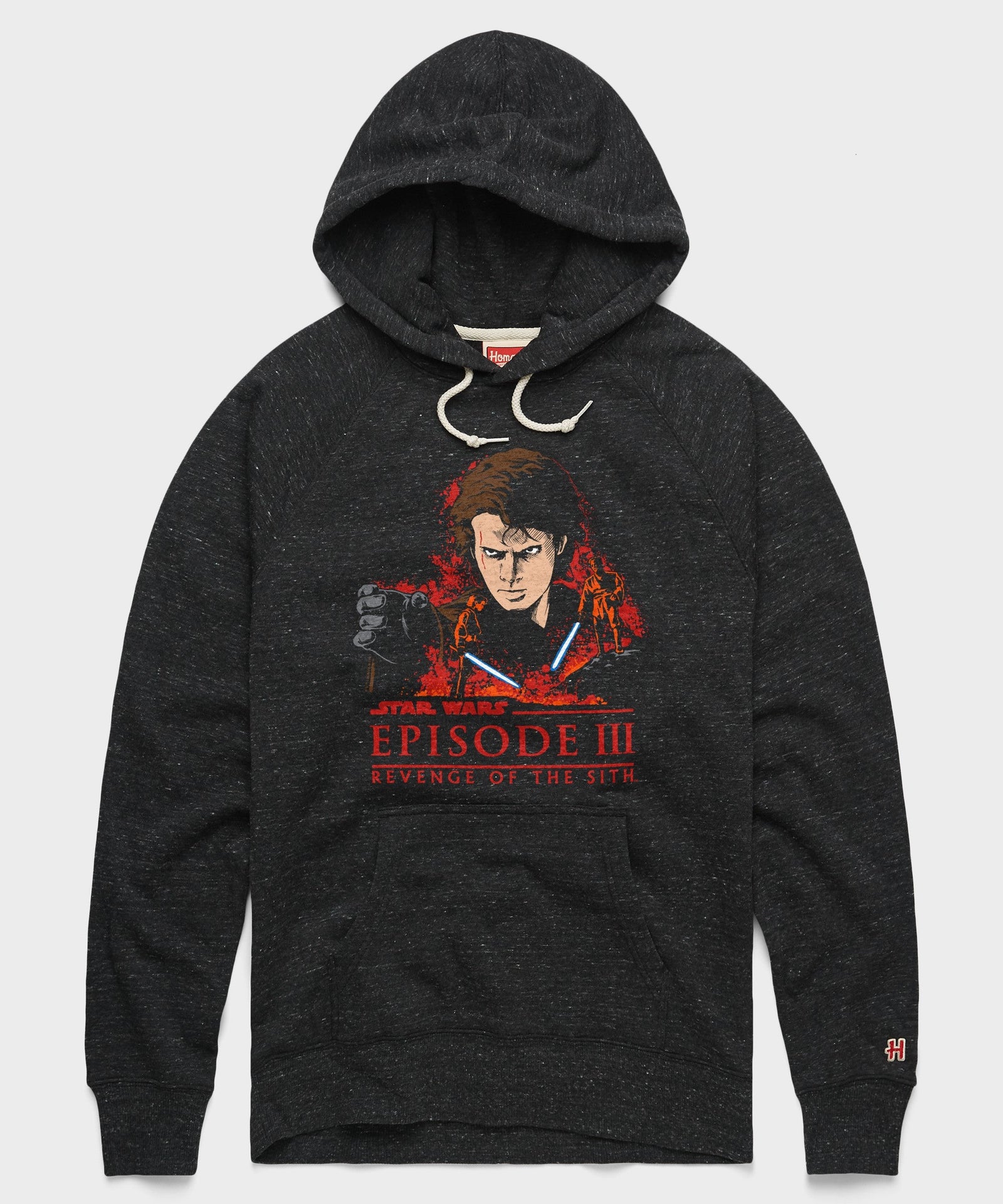 Star Wars Episode III Anakin Transformed Scene Hoodie