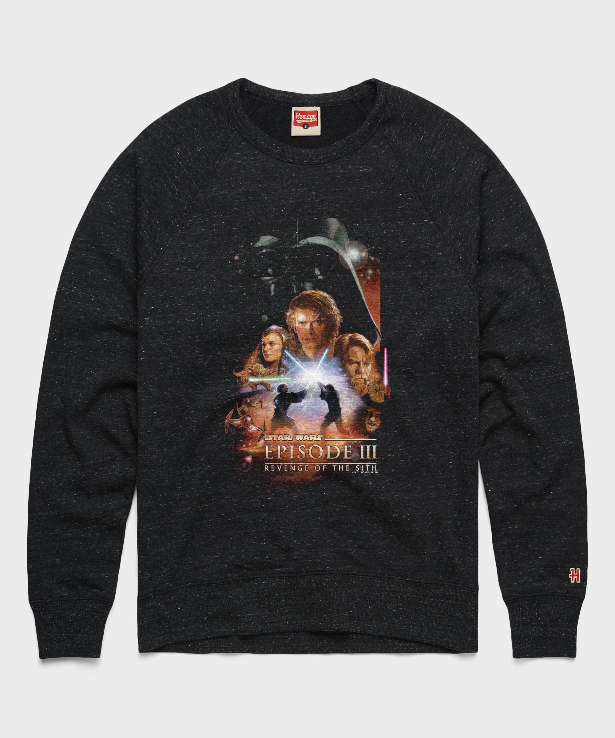 Star Wars Episode III Revenge Of The Sith Poster Crewneck