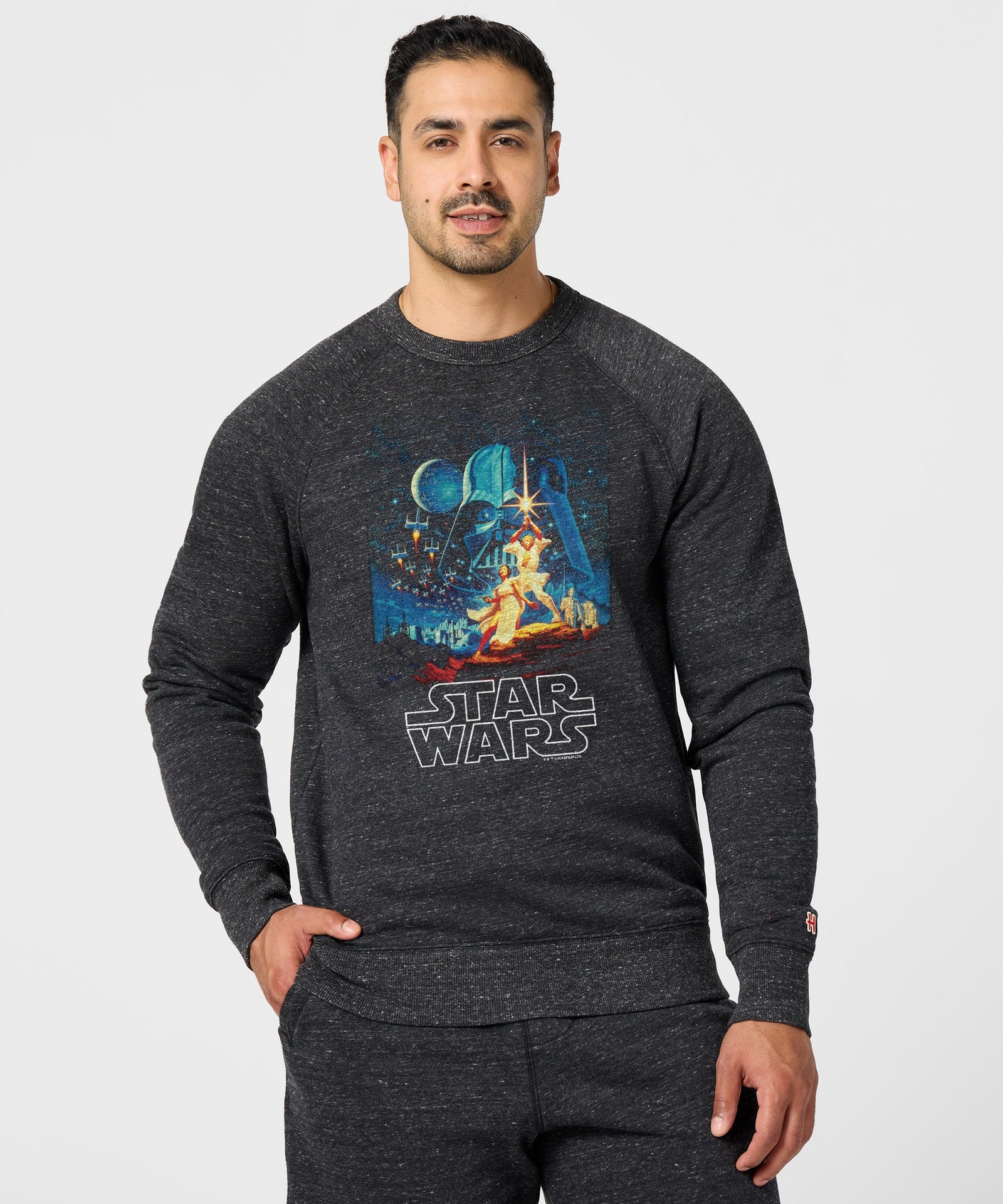 Star Wars Episode Iv A New Hope Poster Crewneck