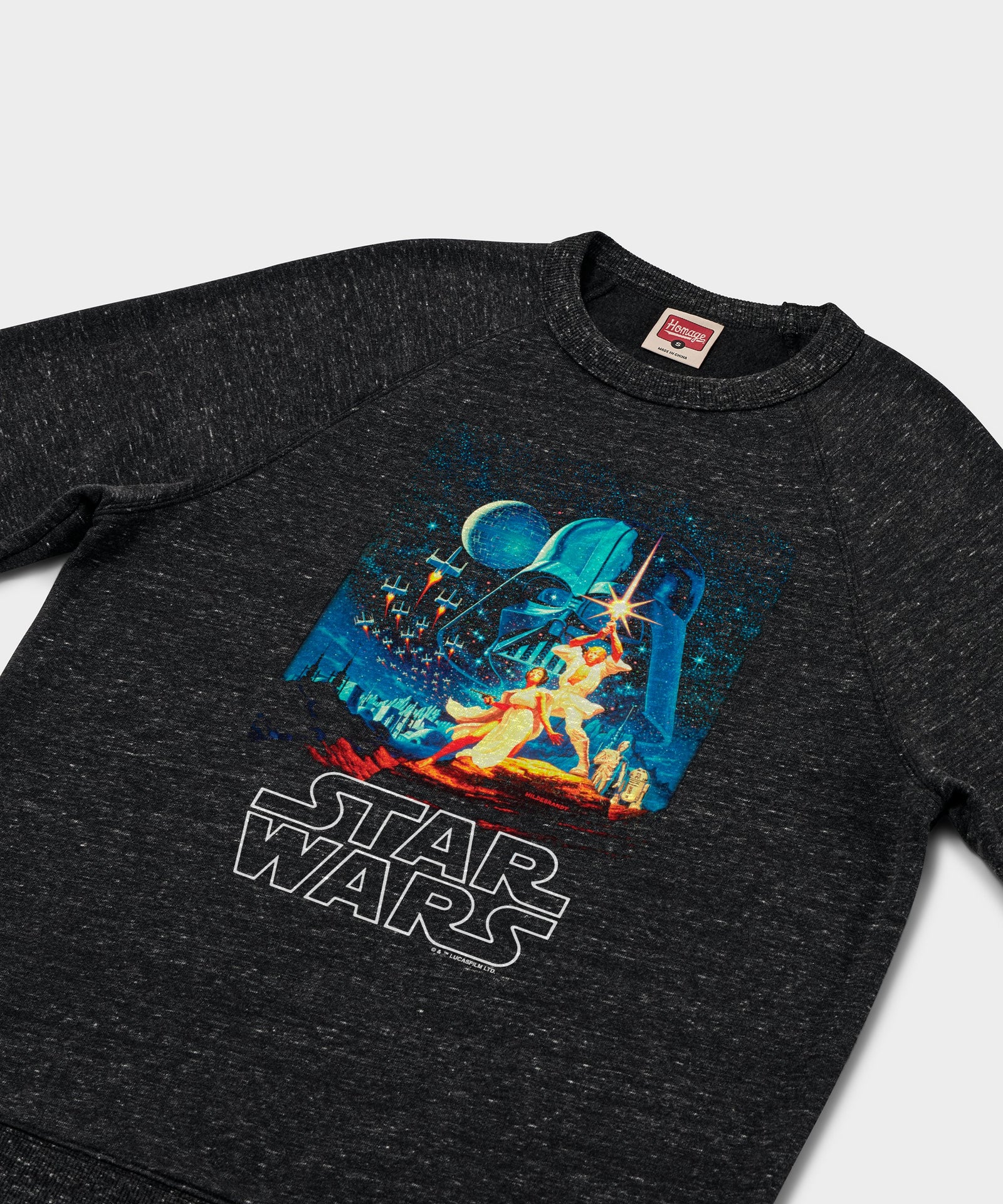 Star Wars Episode Iv A New Hope Poster Crewneck