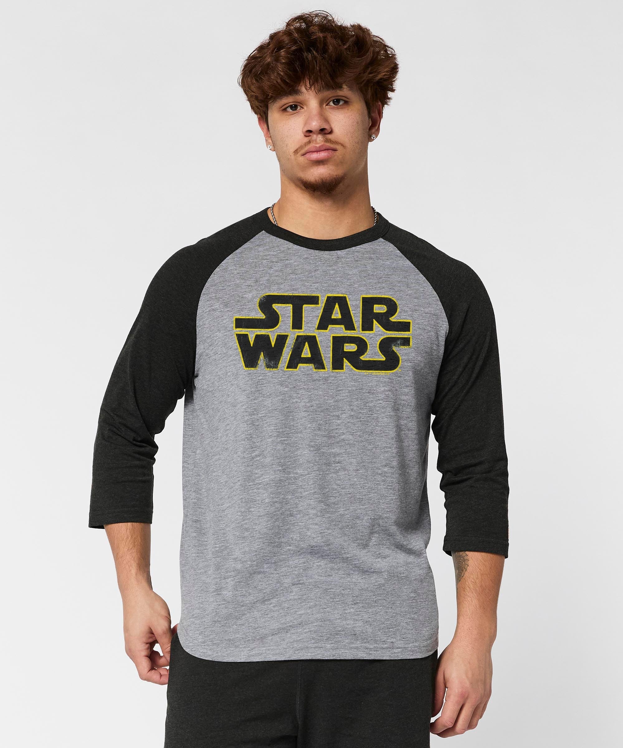 star wars logo raglan