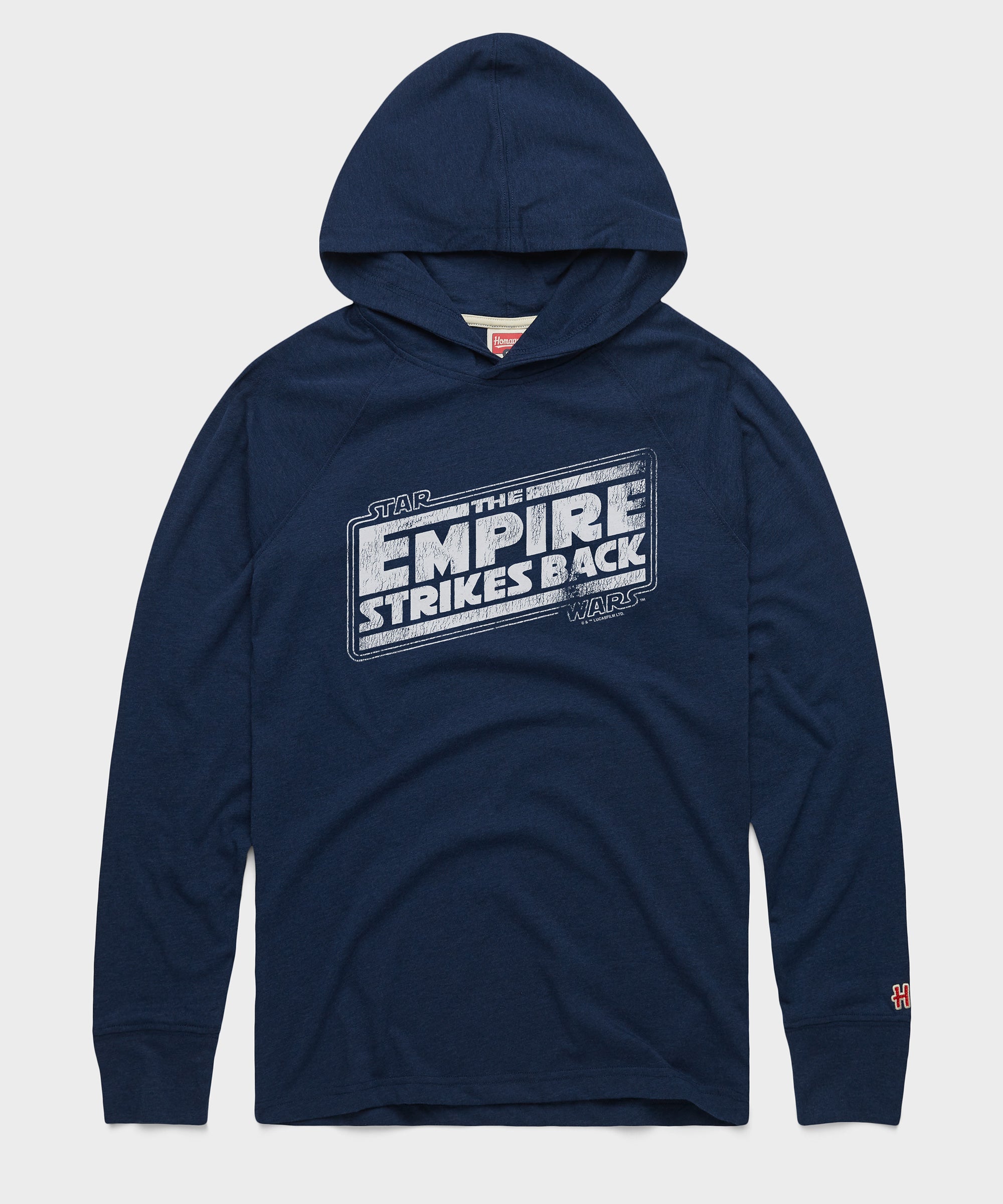 Star Wars The Empire Strikes Back Logo Lightweight Hoodie