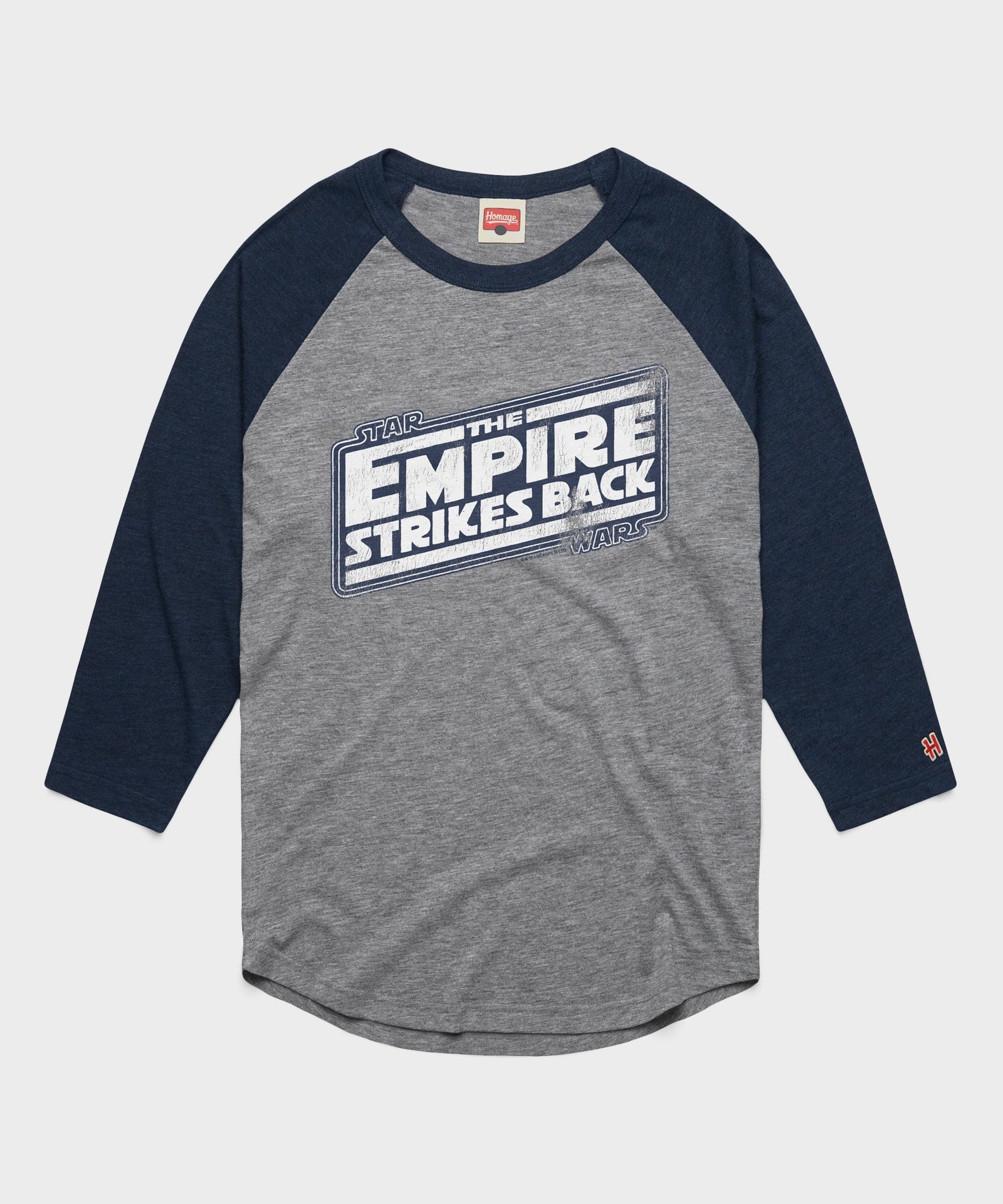 Star Wars The Empire Strikes Back Logo Raglan