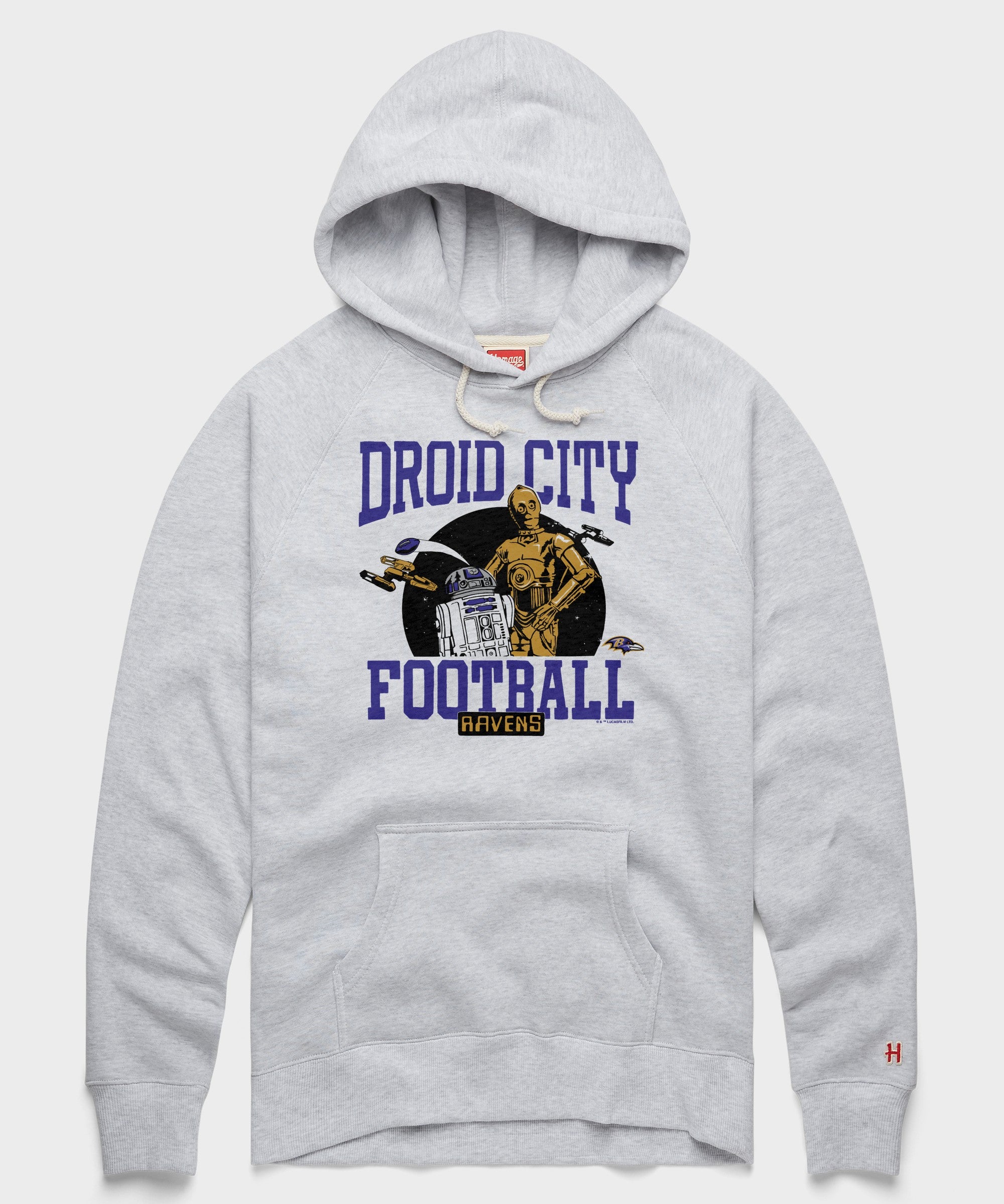 Star Wars X Baltimore Ravens Light Side Hoodie
