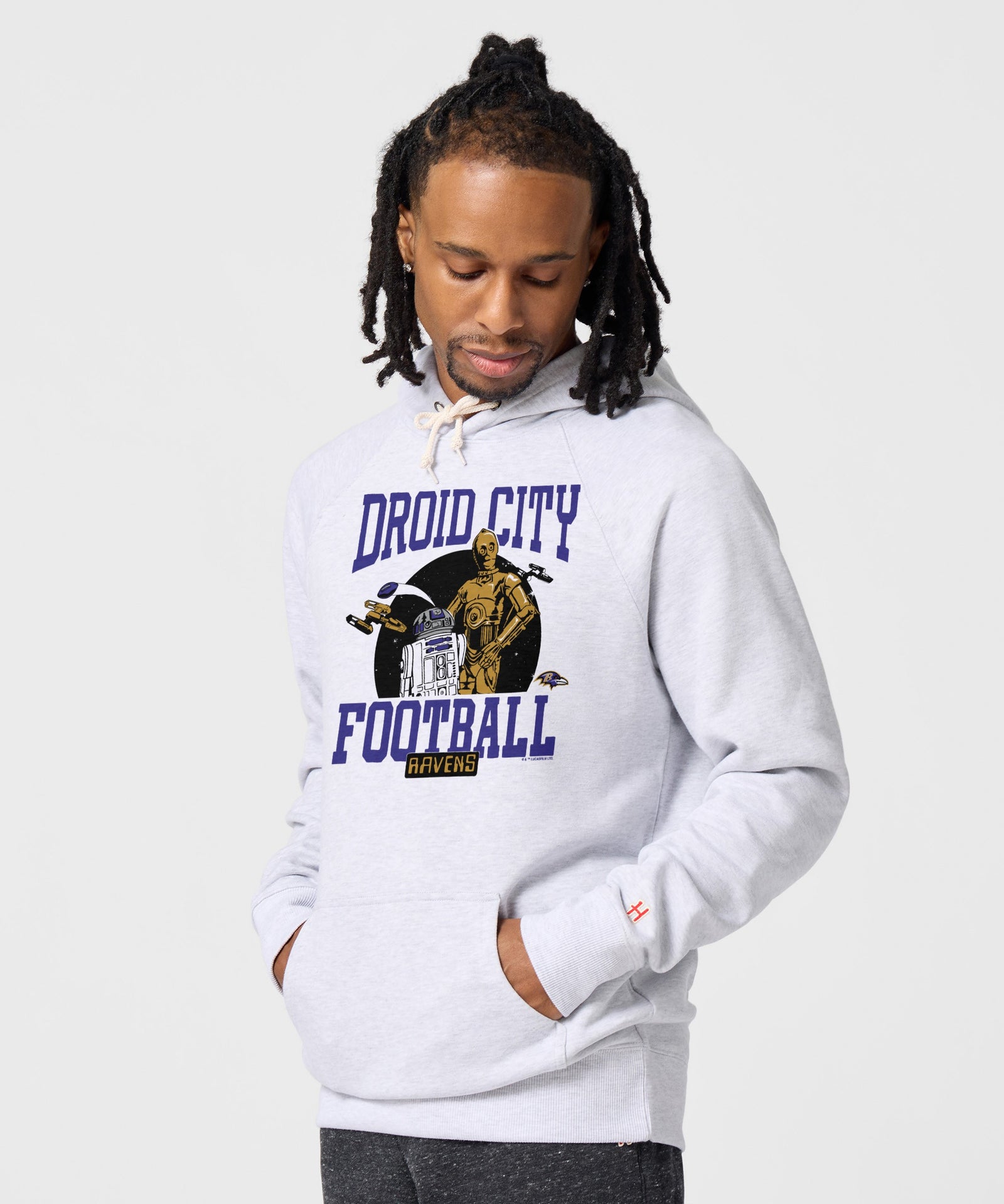Star Wars X Baltimore Ravens Light Side Hoodie
