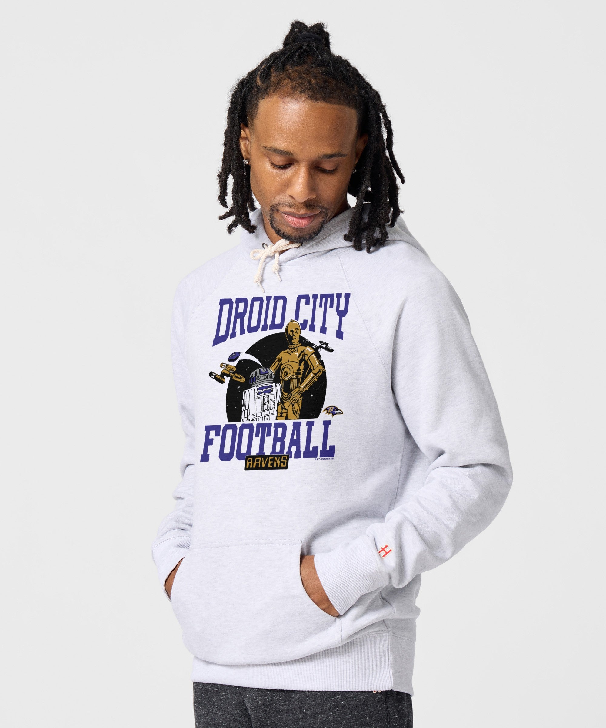 Star Wars X Baltimore Ravens Light Side Hoodie