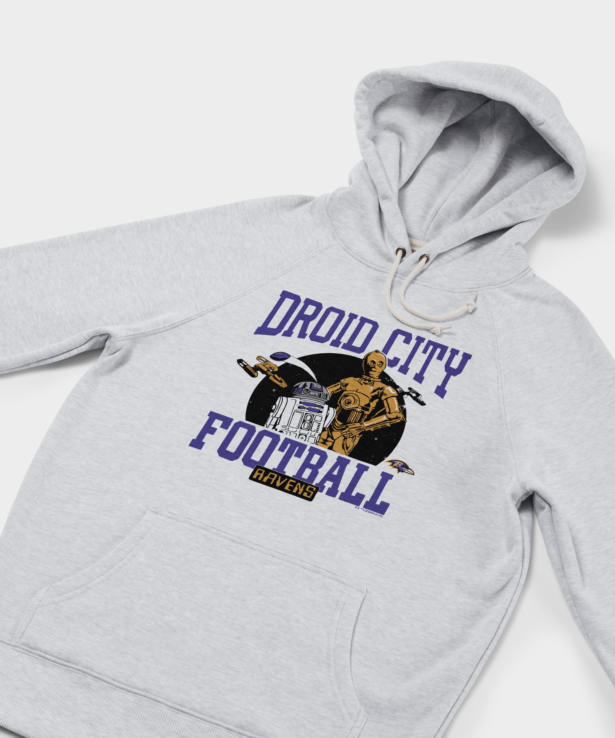 Star Wars X Baltimore Ravens Light Side Hoodie
