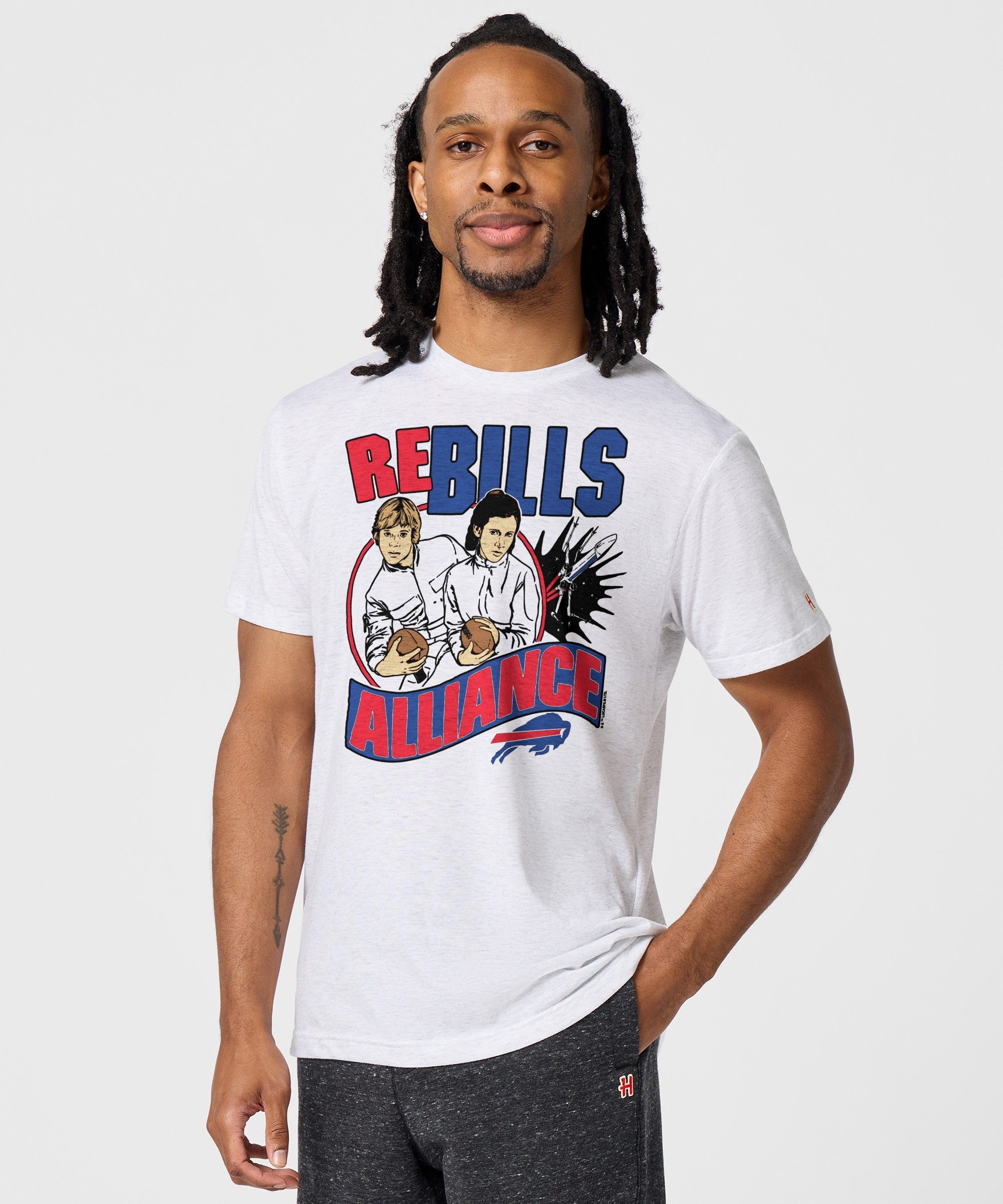 Star Wars X Buffalo Bills Light Side