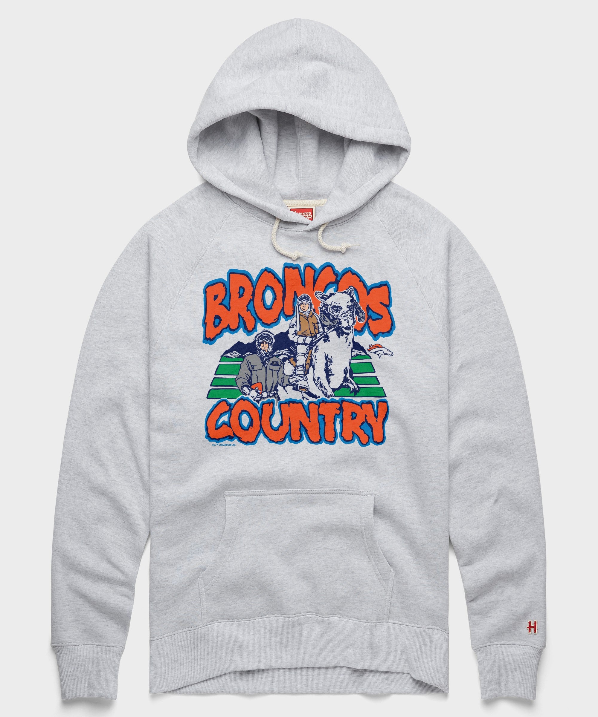 Star Wars X Denver Broncos Light Side Hoodie