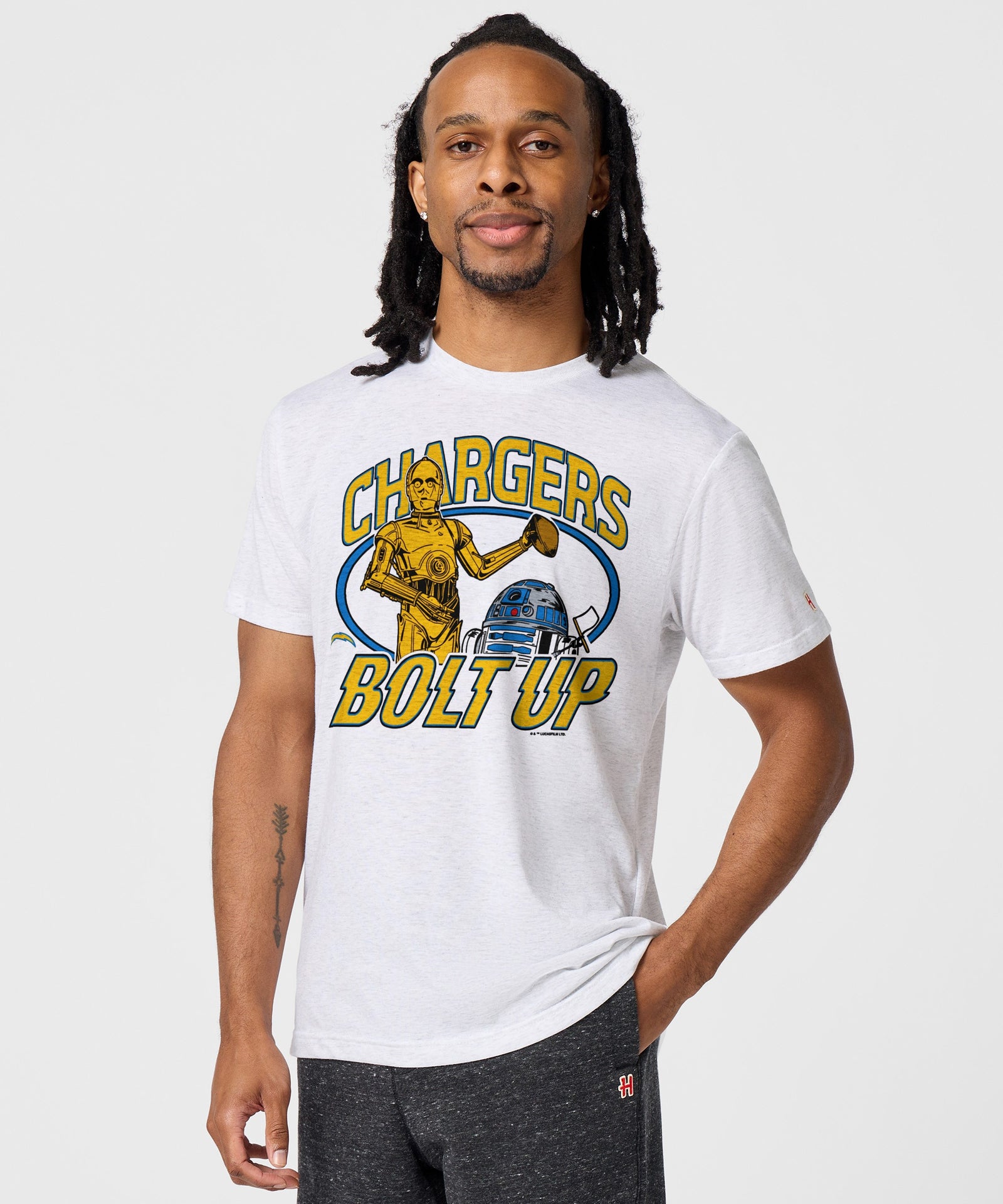 Star Wars X Los Angeles Chargers Light Side
