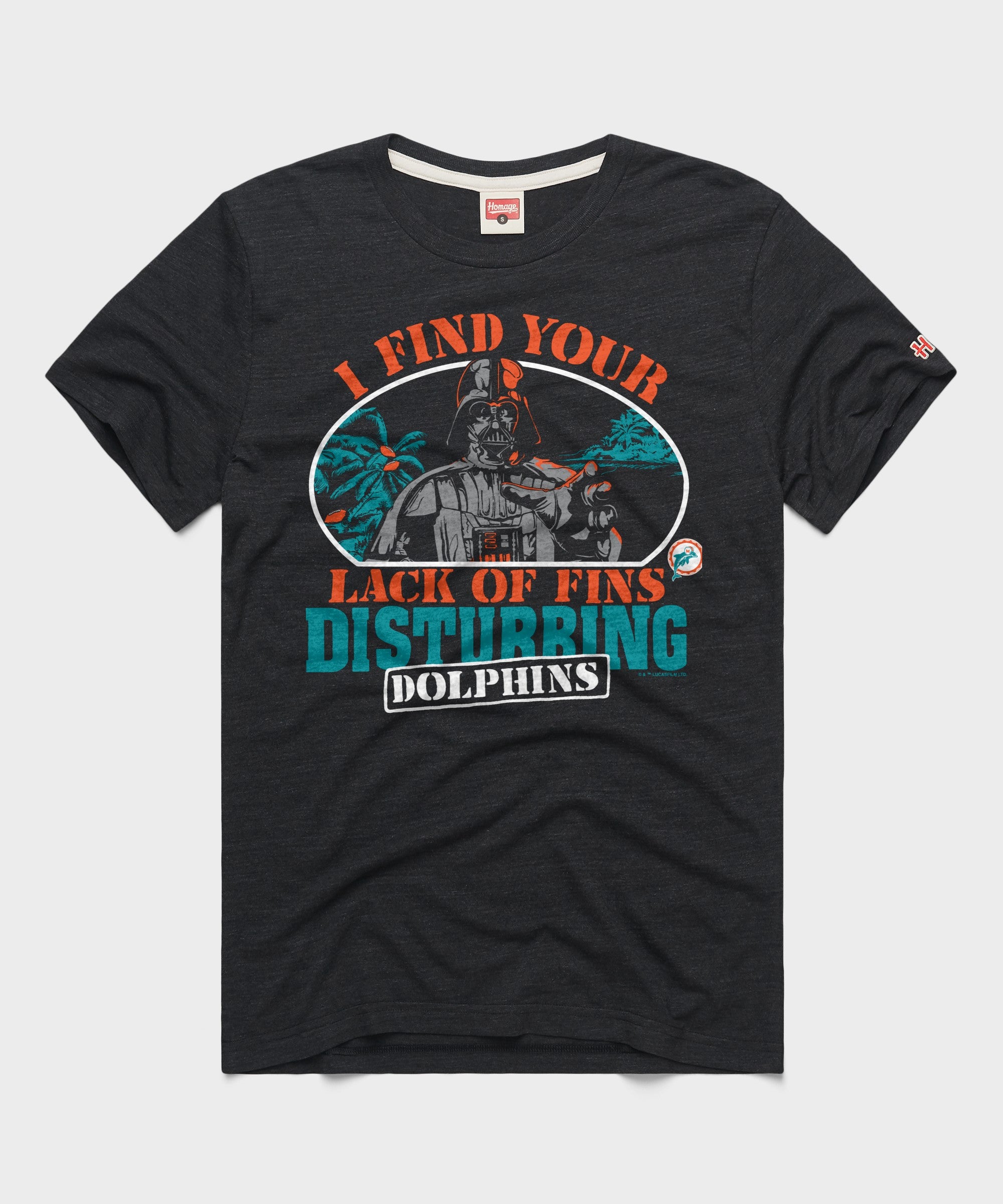 Star Wars X Miami Dolphins Dark Side