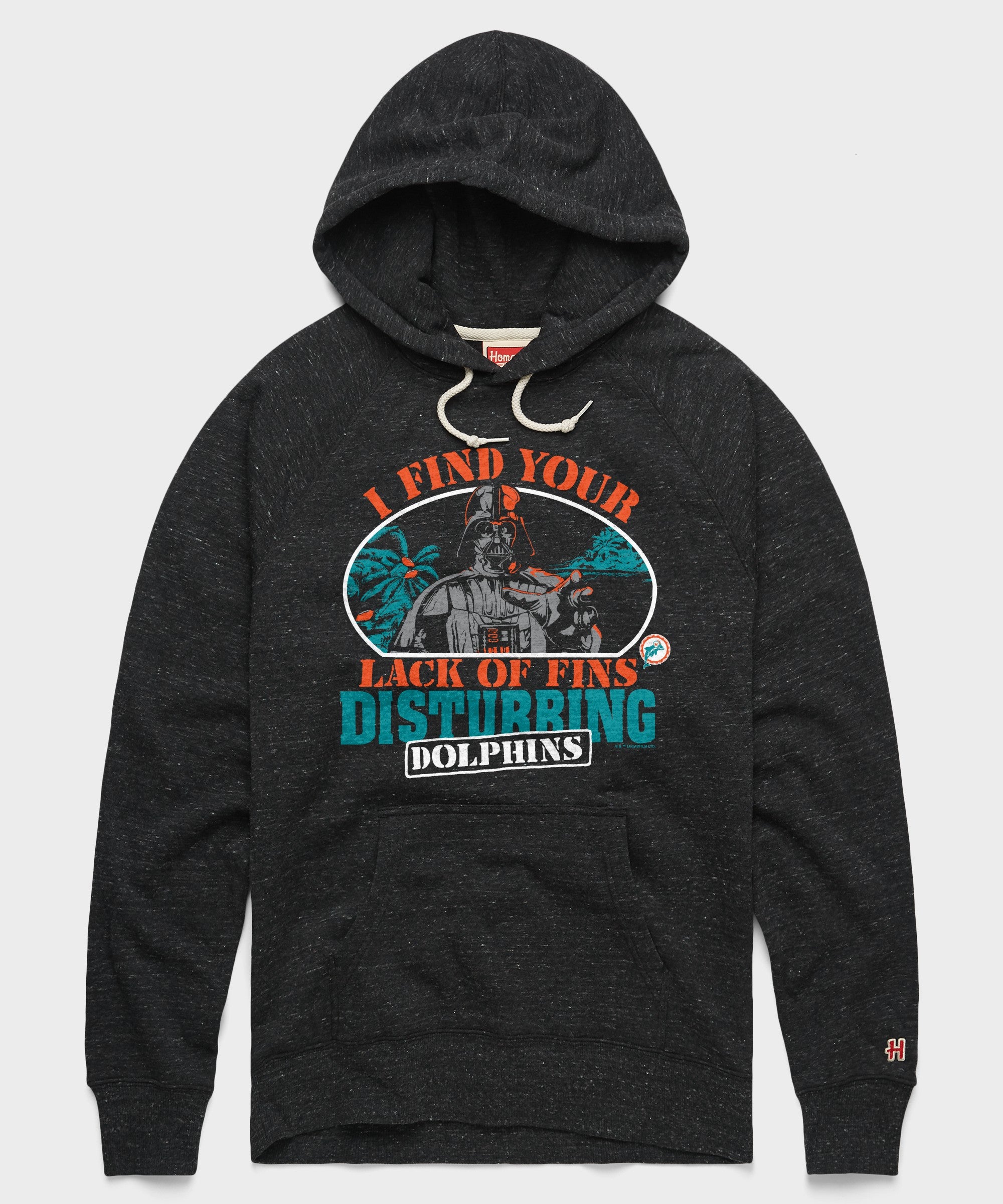 Star Wars X Miami Dolphins Dark Side Hoodie