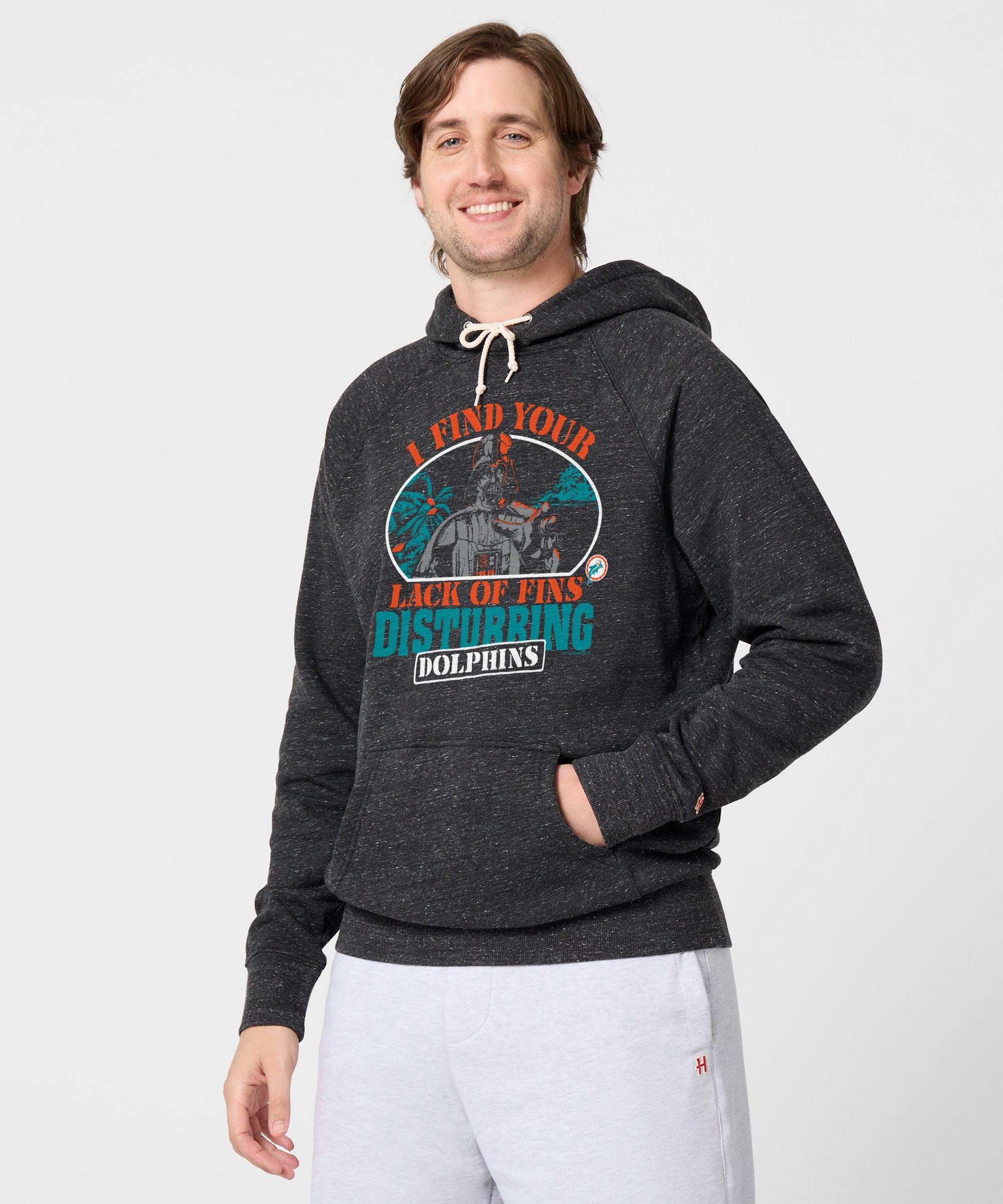Star Wars X Miami Dolphins Dark Side Hoodie