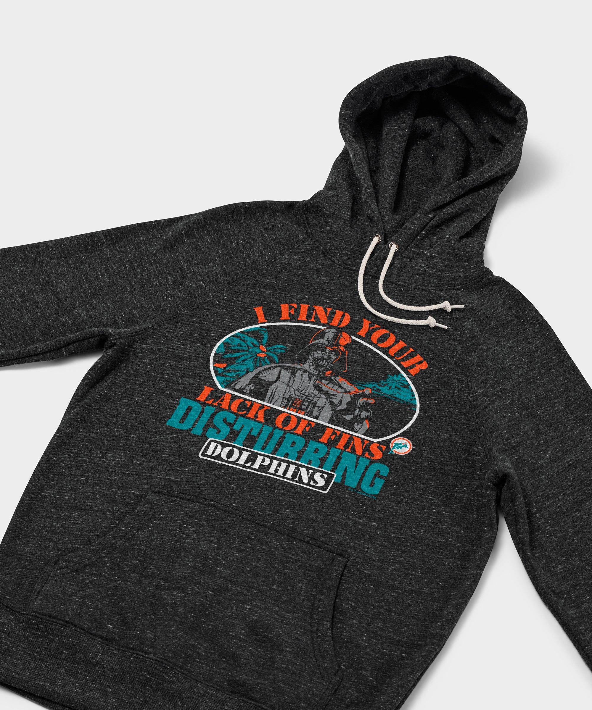 Star Wars X Miami Dolphins Dark Side Hoodie