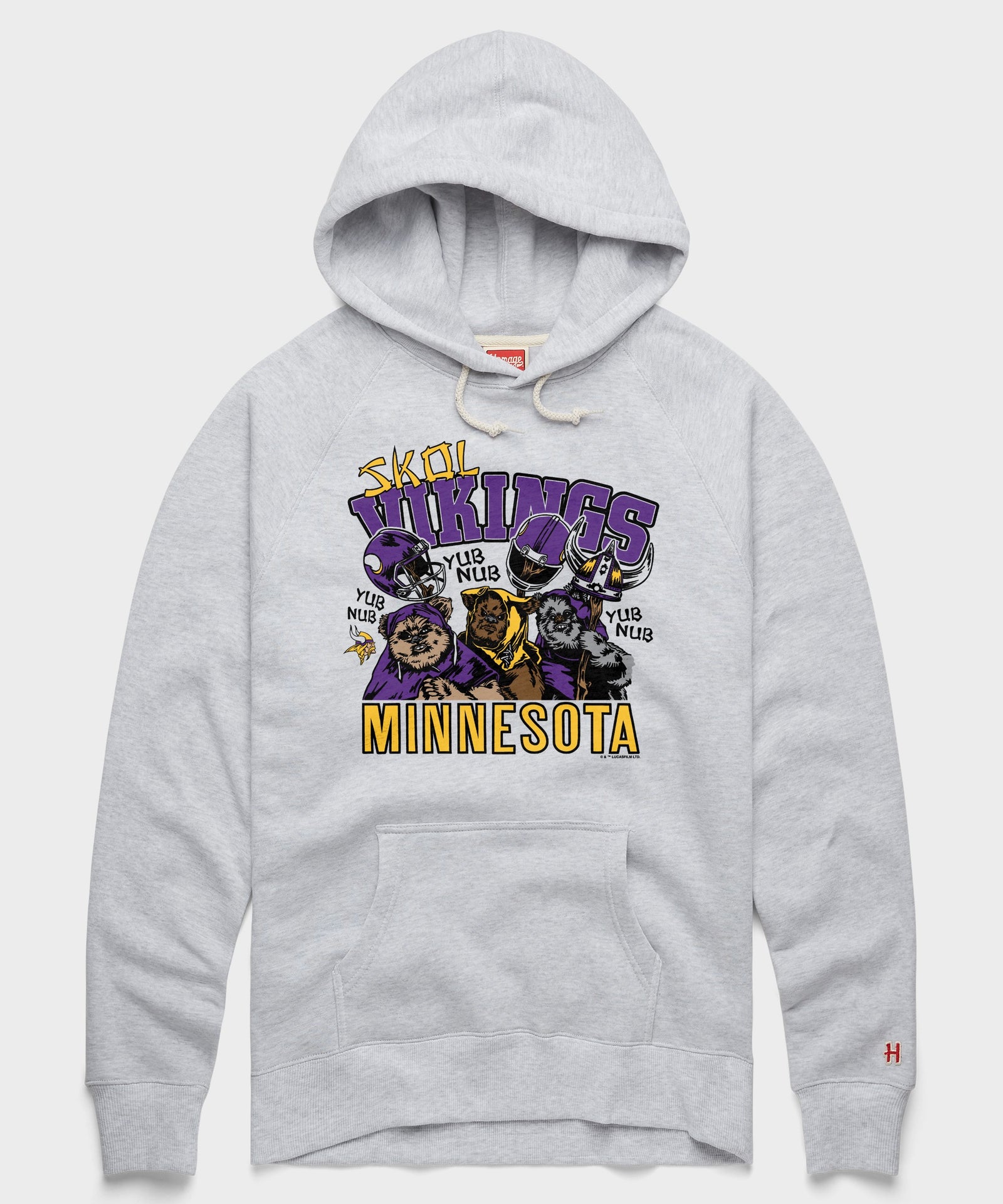Star Wars X Minnesota Vikings Light Side Hoodie