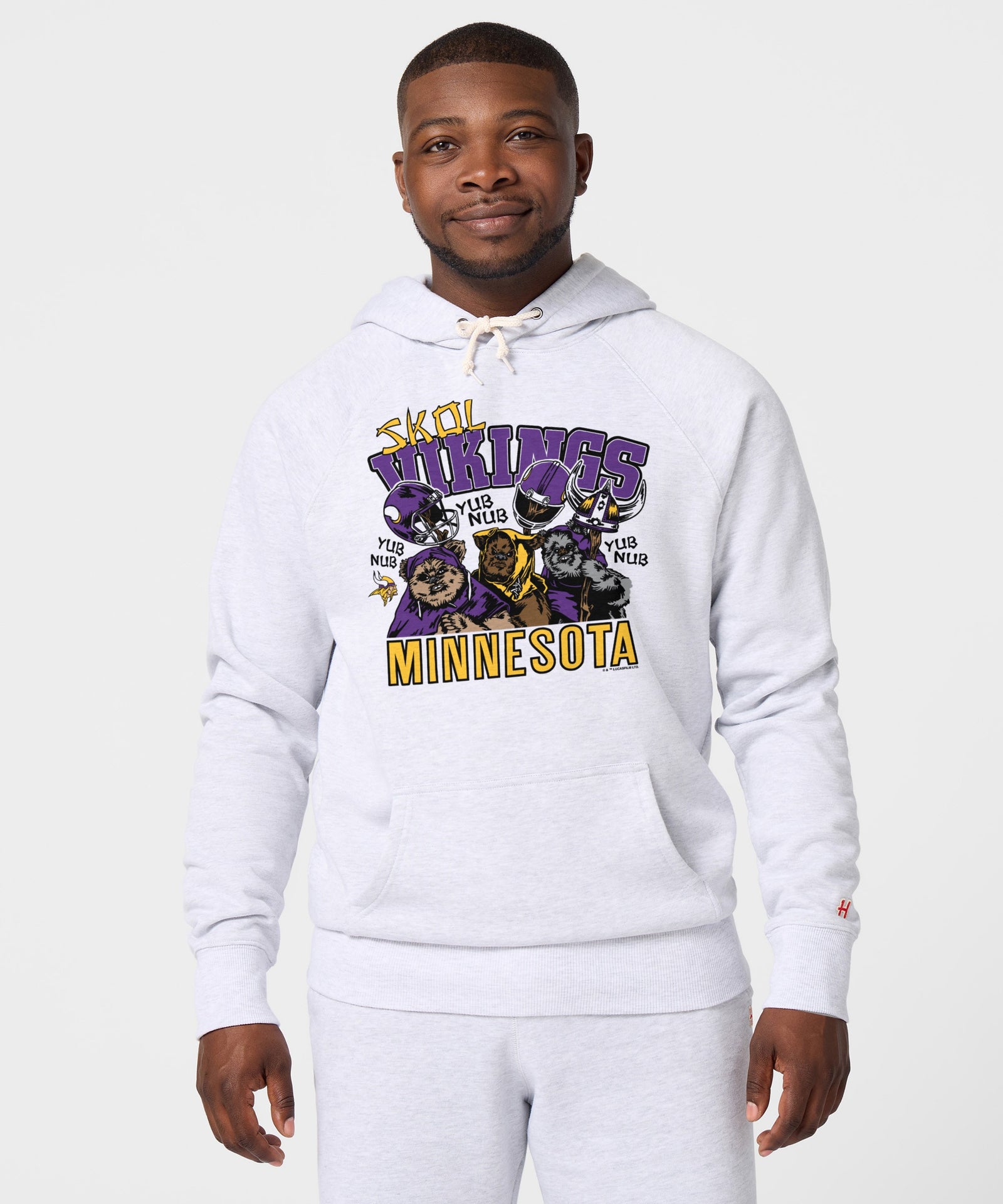 Star Wars X Minnesota Vikings Light Side Hoodie