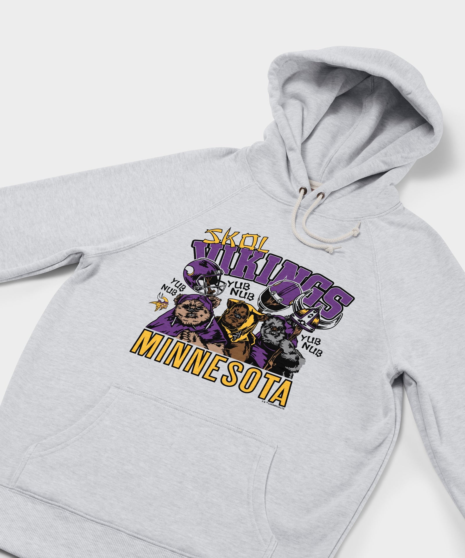 Star Wars X Minnesota Vikings Light Side Hoodie