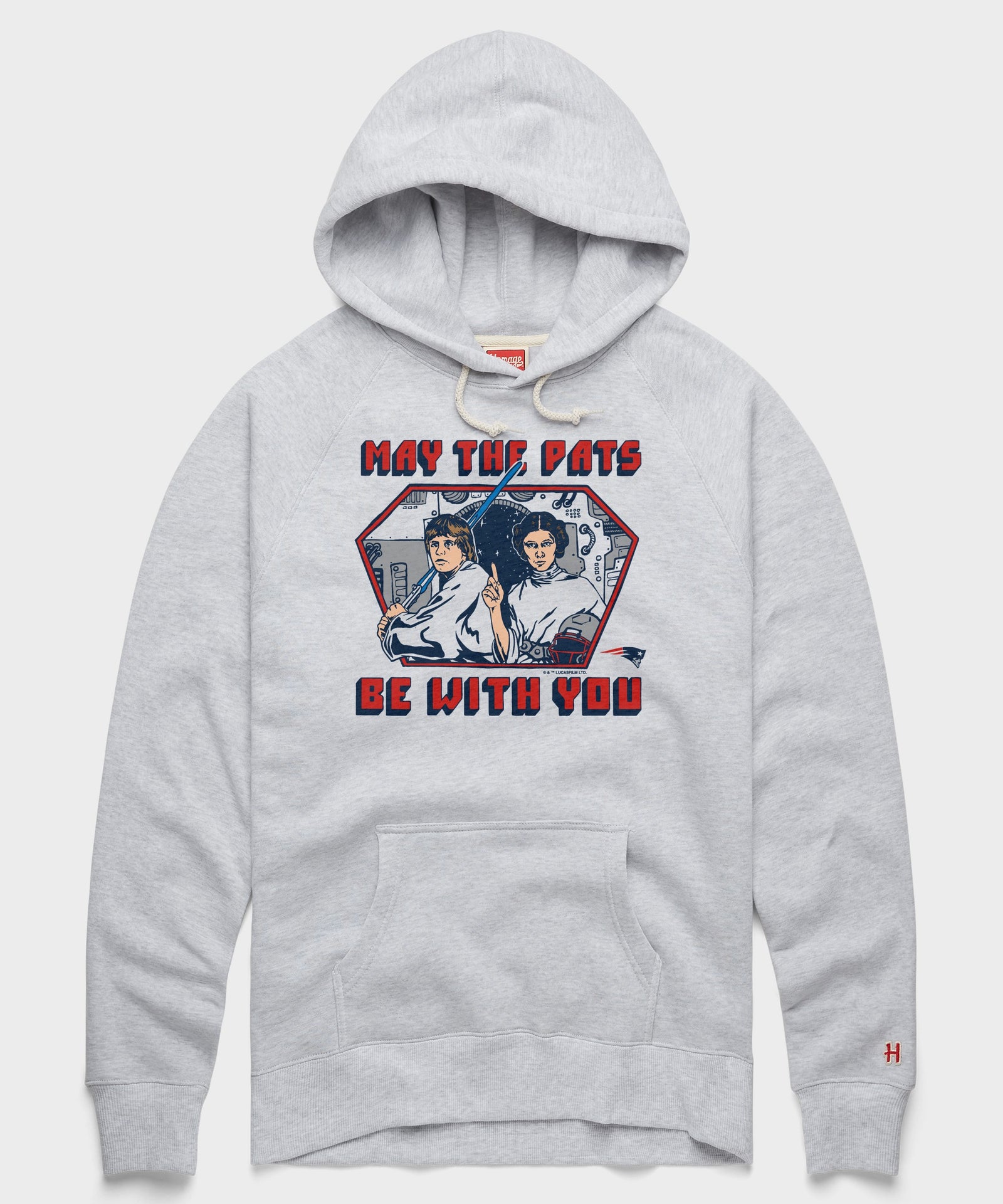 Star Wars X New England Patriots Light Side Hoodie